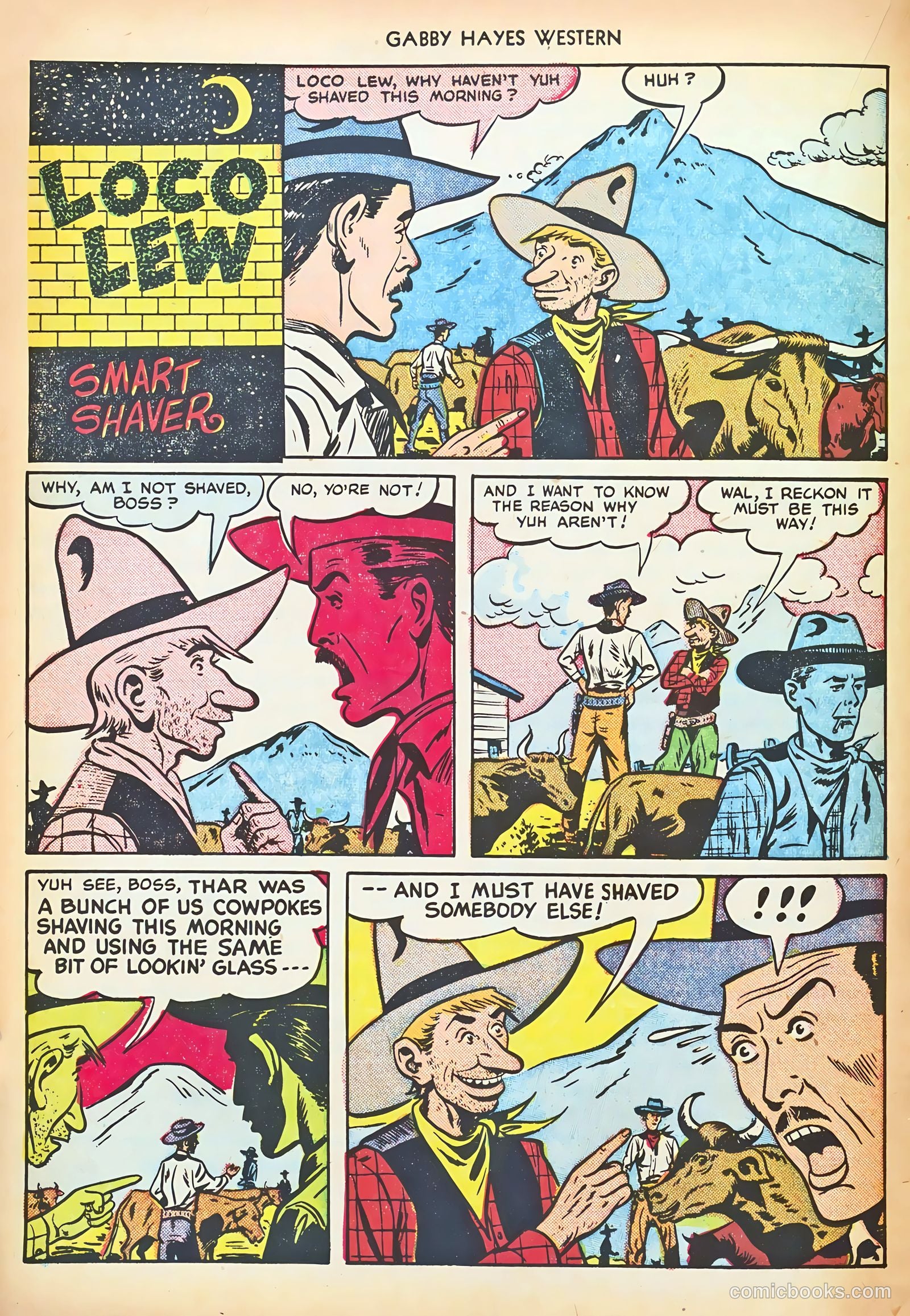 Gabby Hayes Western #33 — page 16 of 36