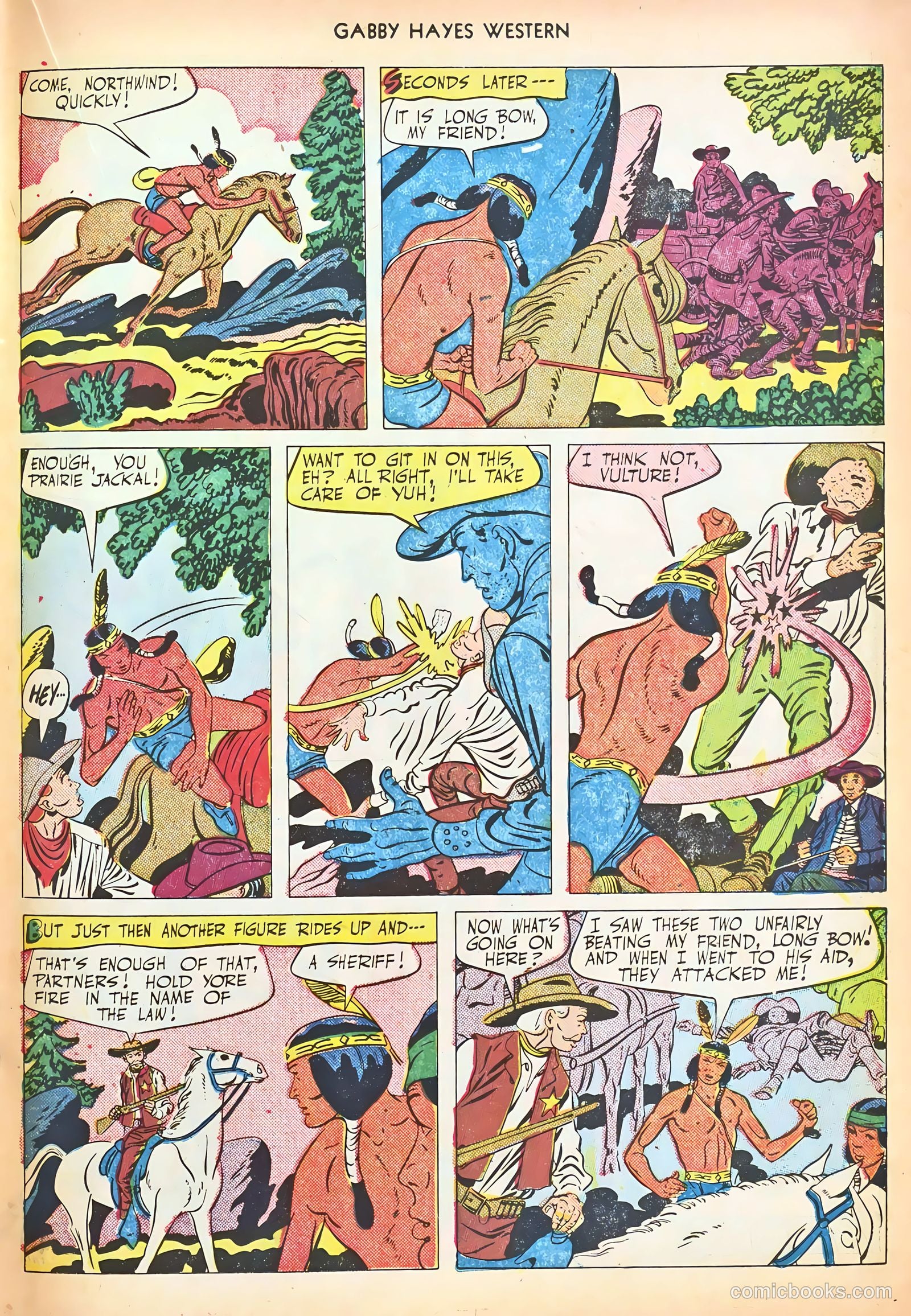 Gabby Hayes Western #33 — page 19 of 36