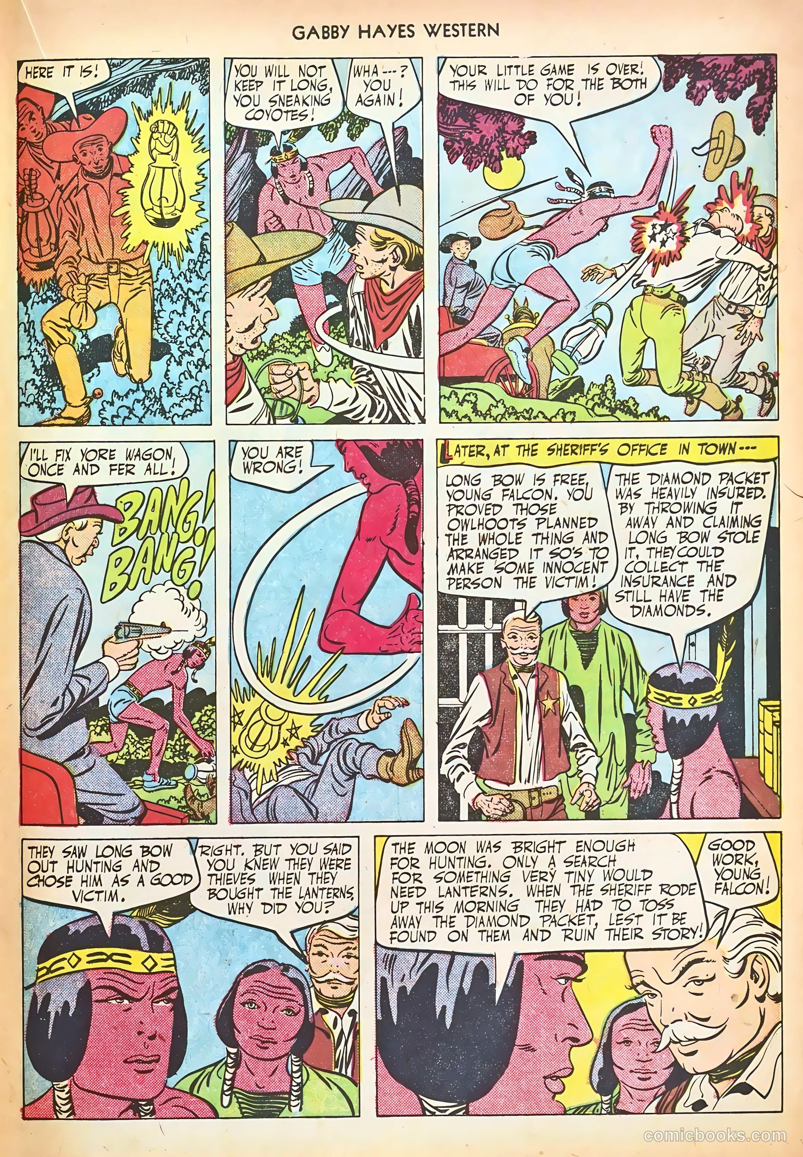 Gabby Hayes Western #33 — page 21 of 36