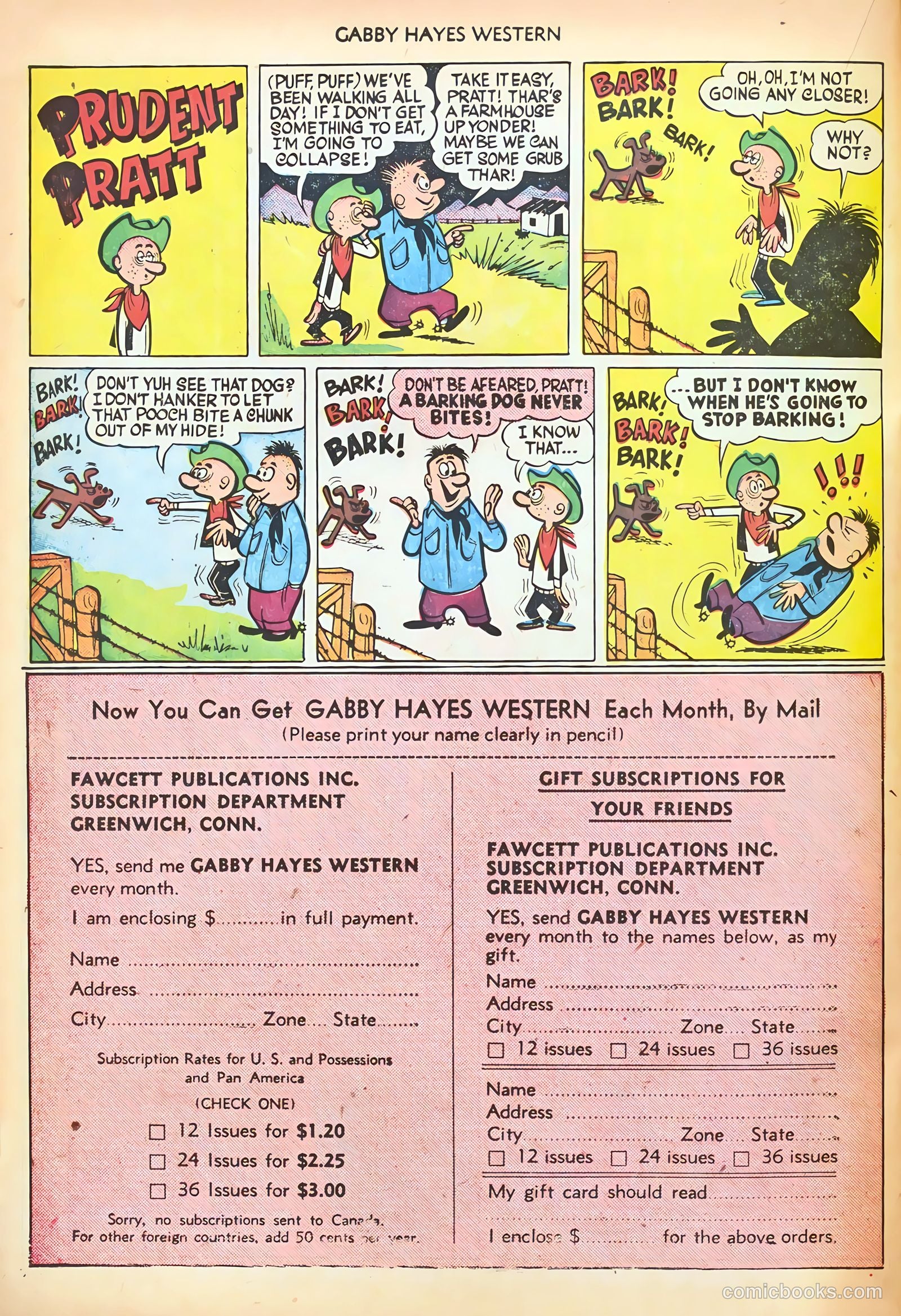 Gabby Hayes Western #33 — page 22 of 36