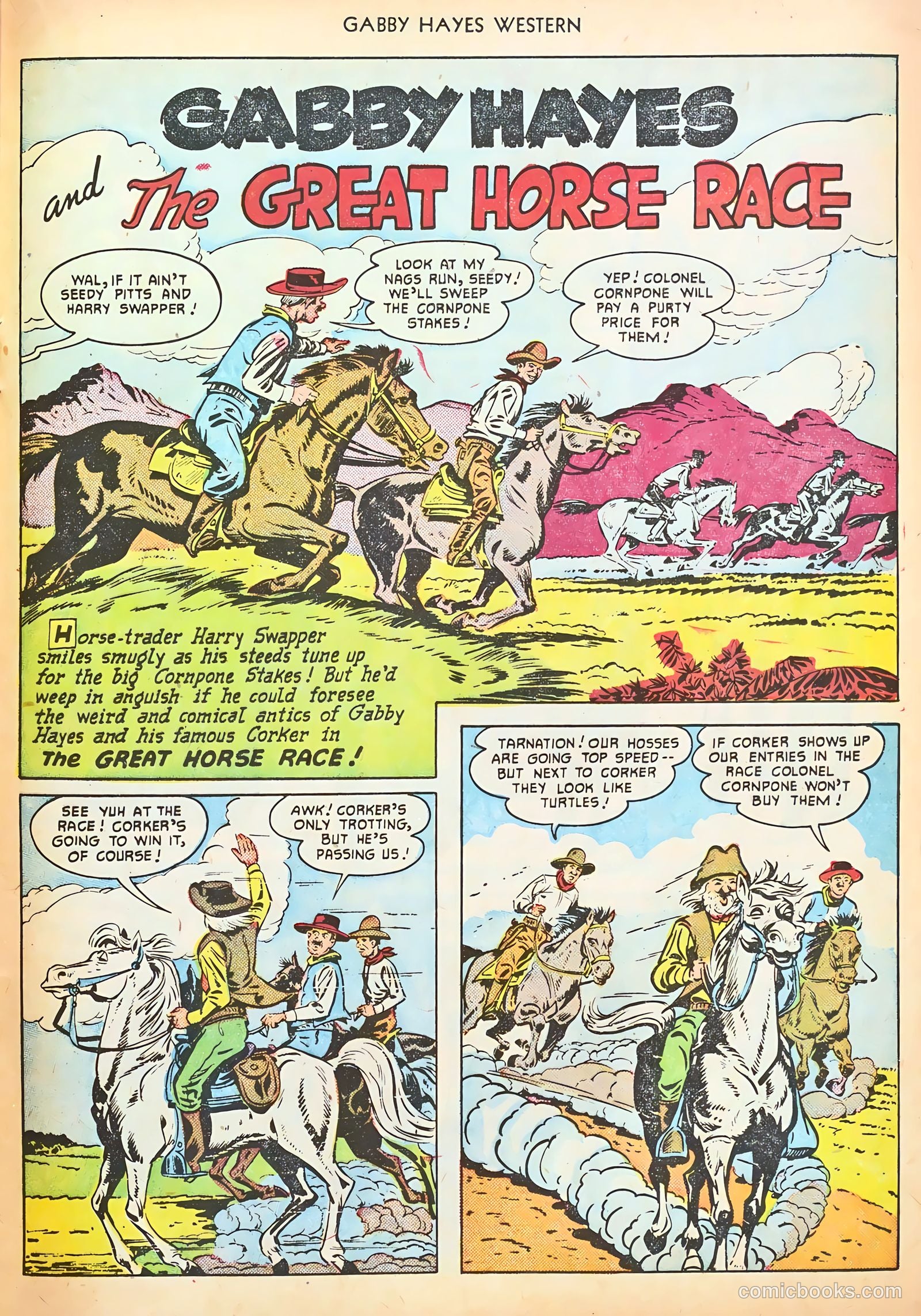 Gabby Hayes Western #33 — page 25 of 36