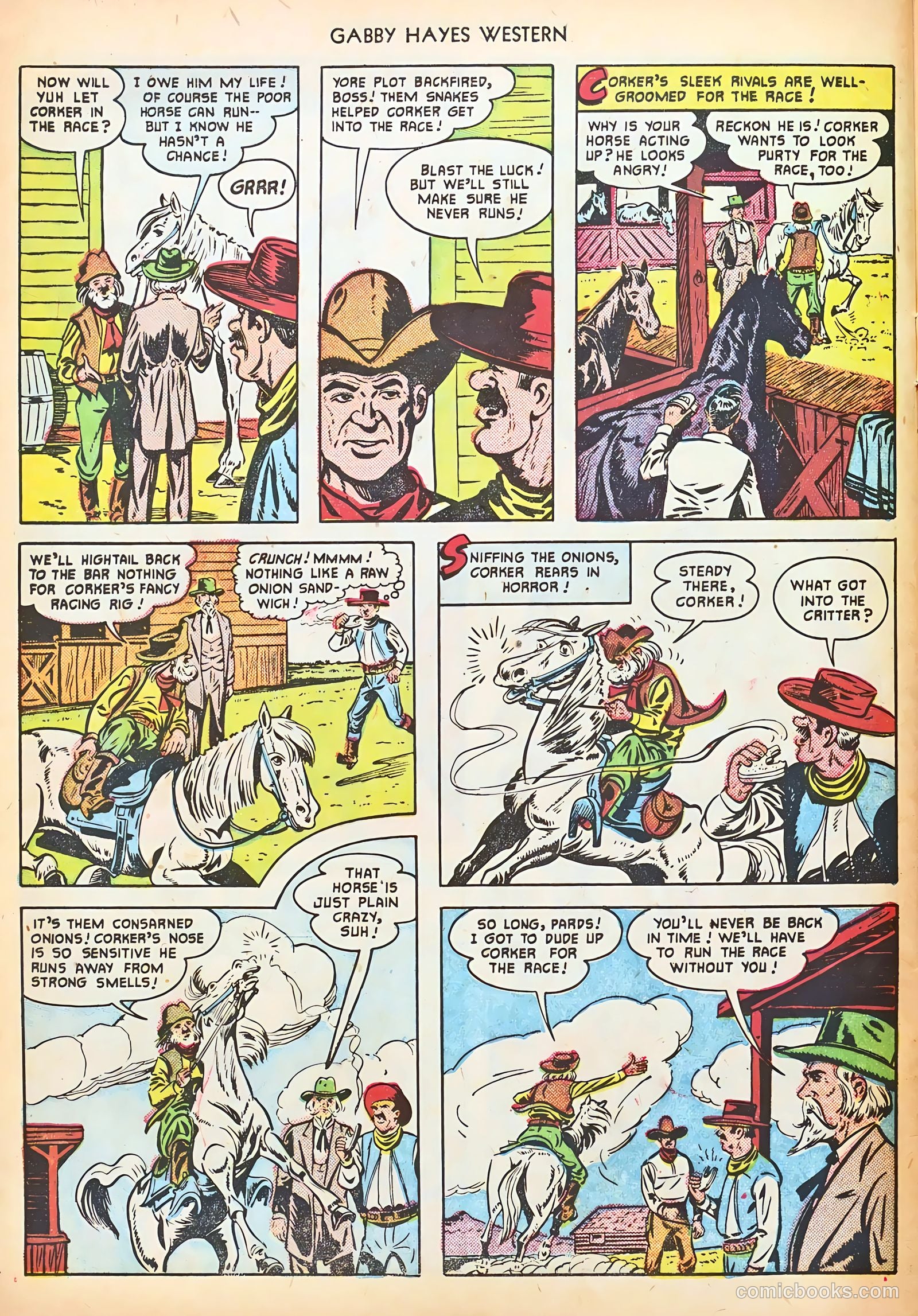 Gabby Hayes Western #33 — page 28 of 36