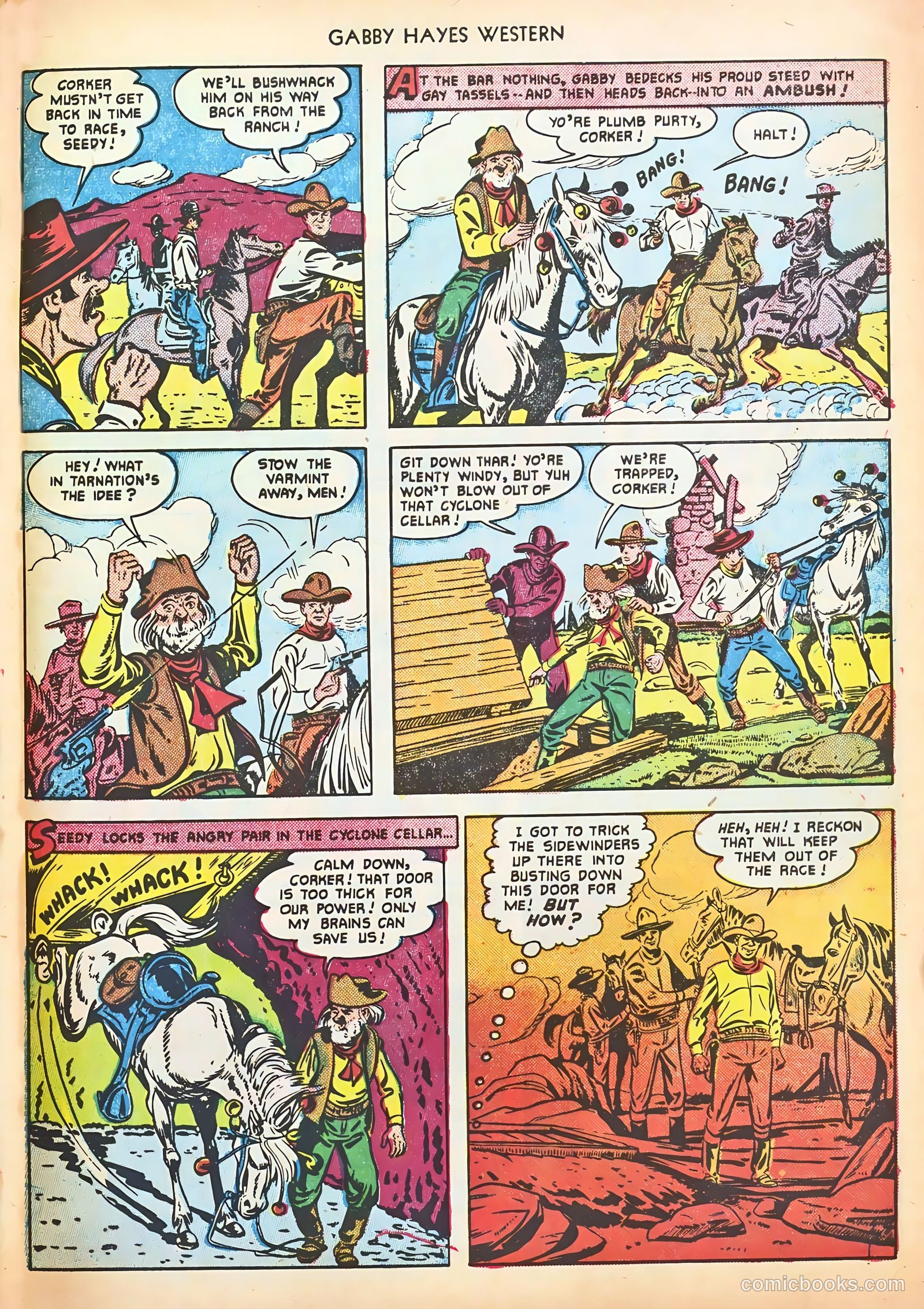 Gabby Hayes Western #33 — page 29 of 36