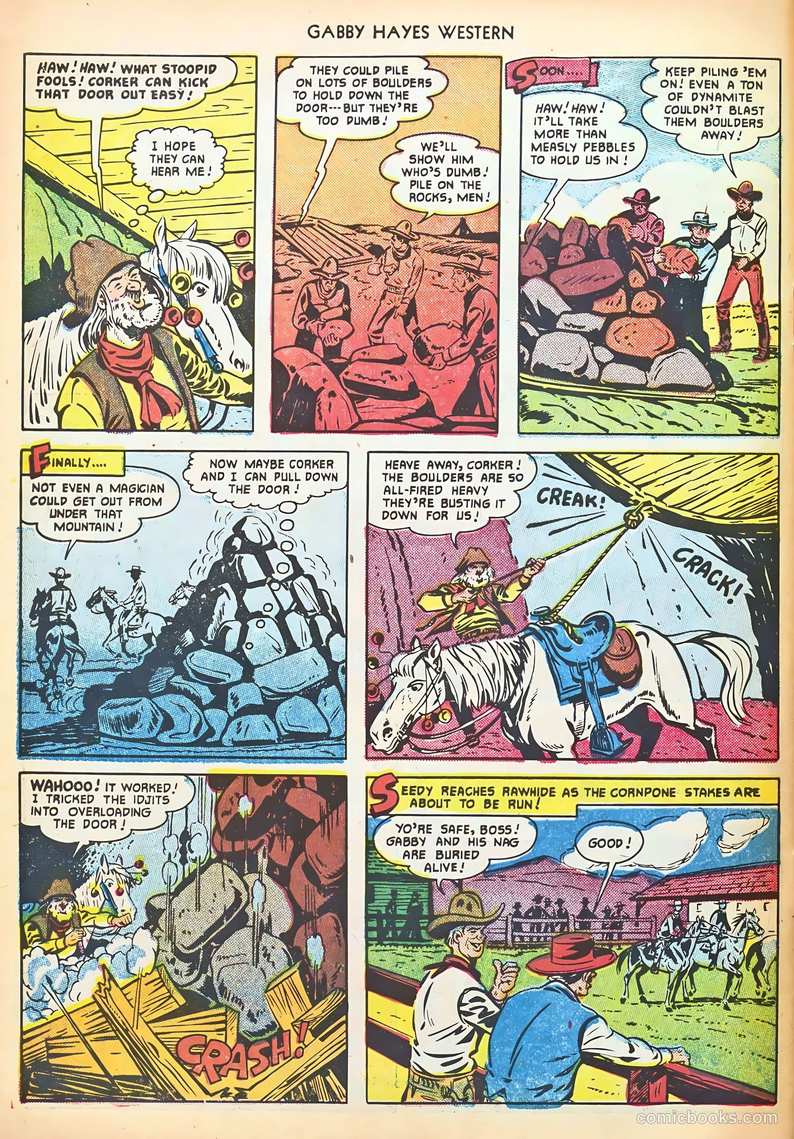 Gabby Hayes Western #33 — page 30 of 36