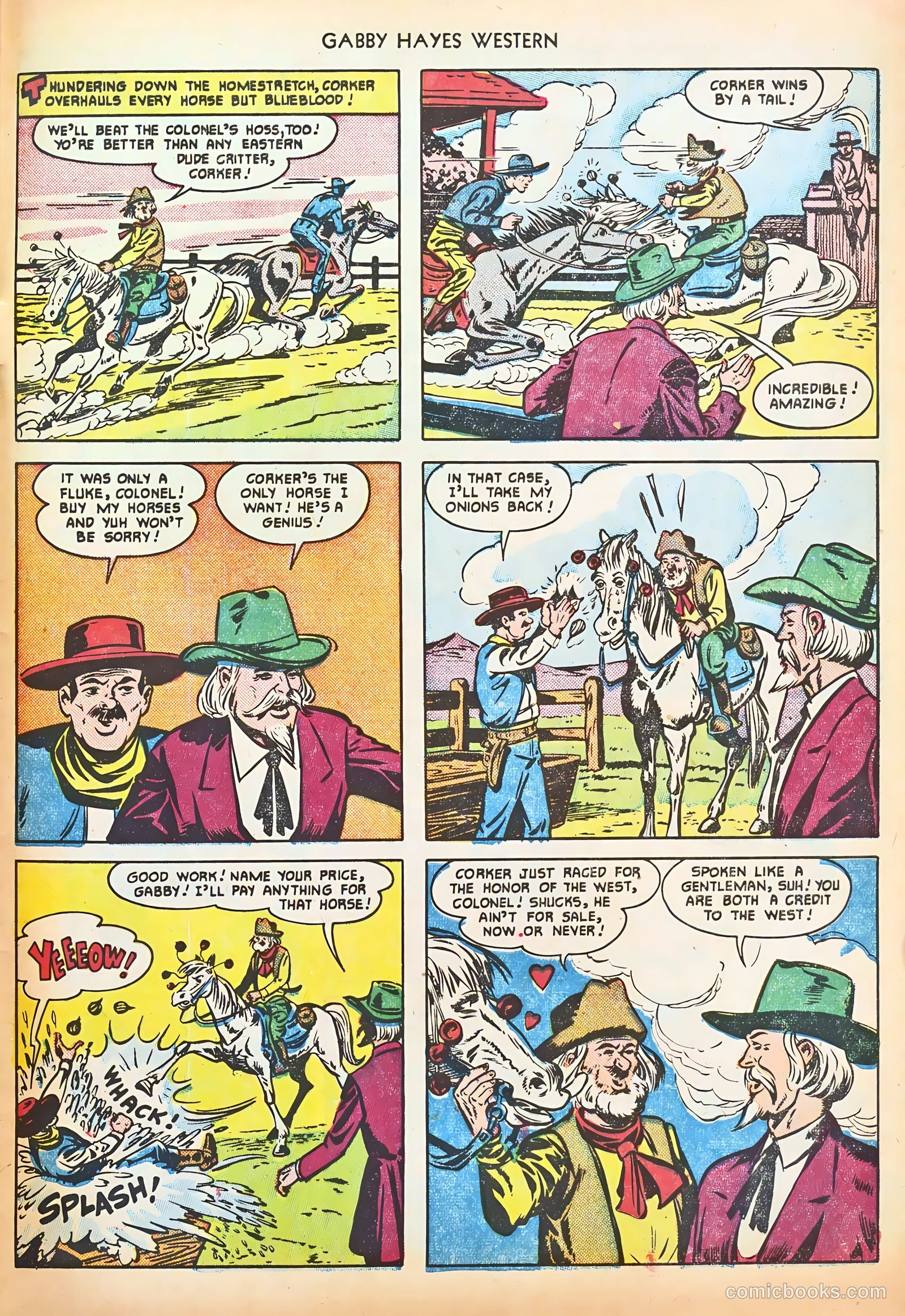 Gabby Hayes Western #33 — page 33 of 36