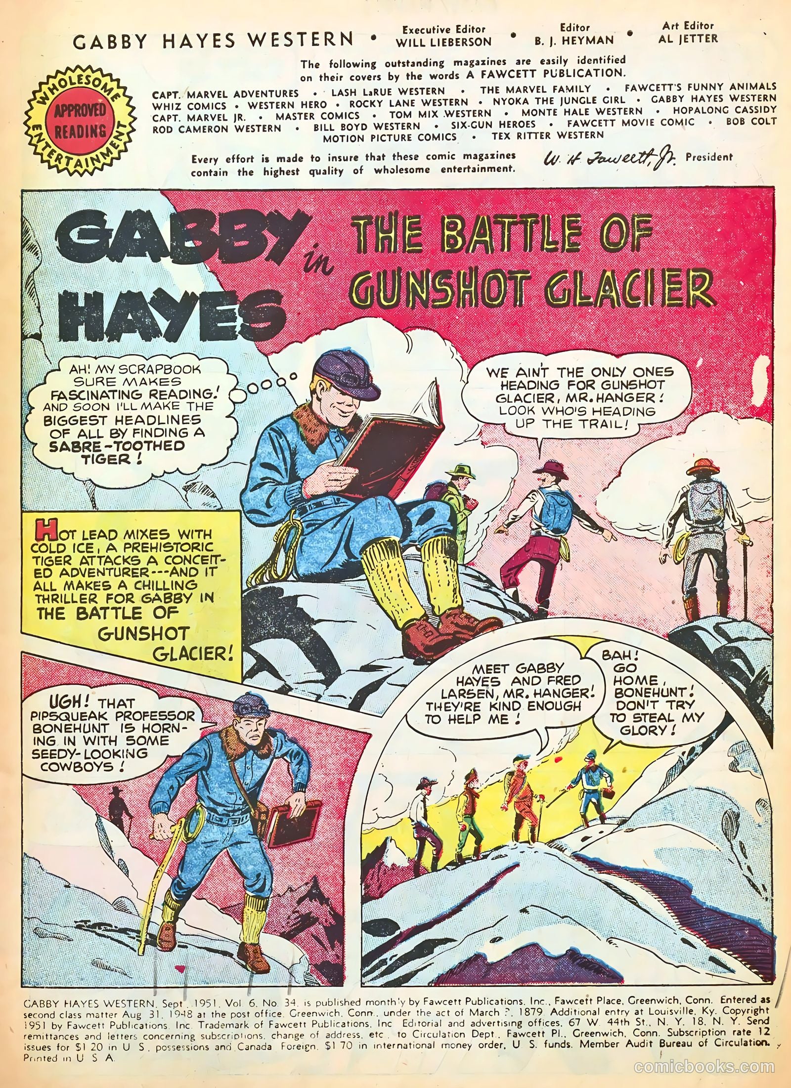 Gabby Hayes Western #34 — page 3 of 36