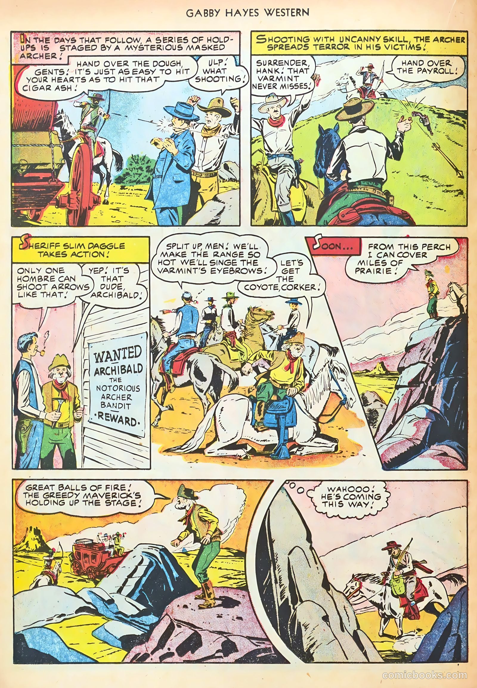Gabby Hayes Western #34 — page 20 of 36