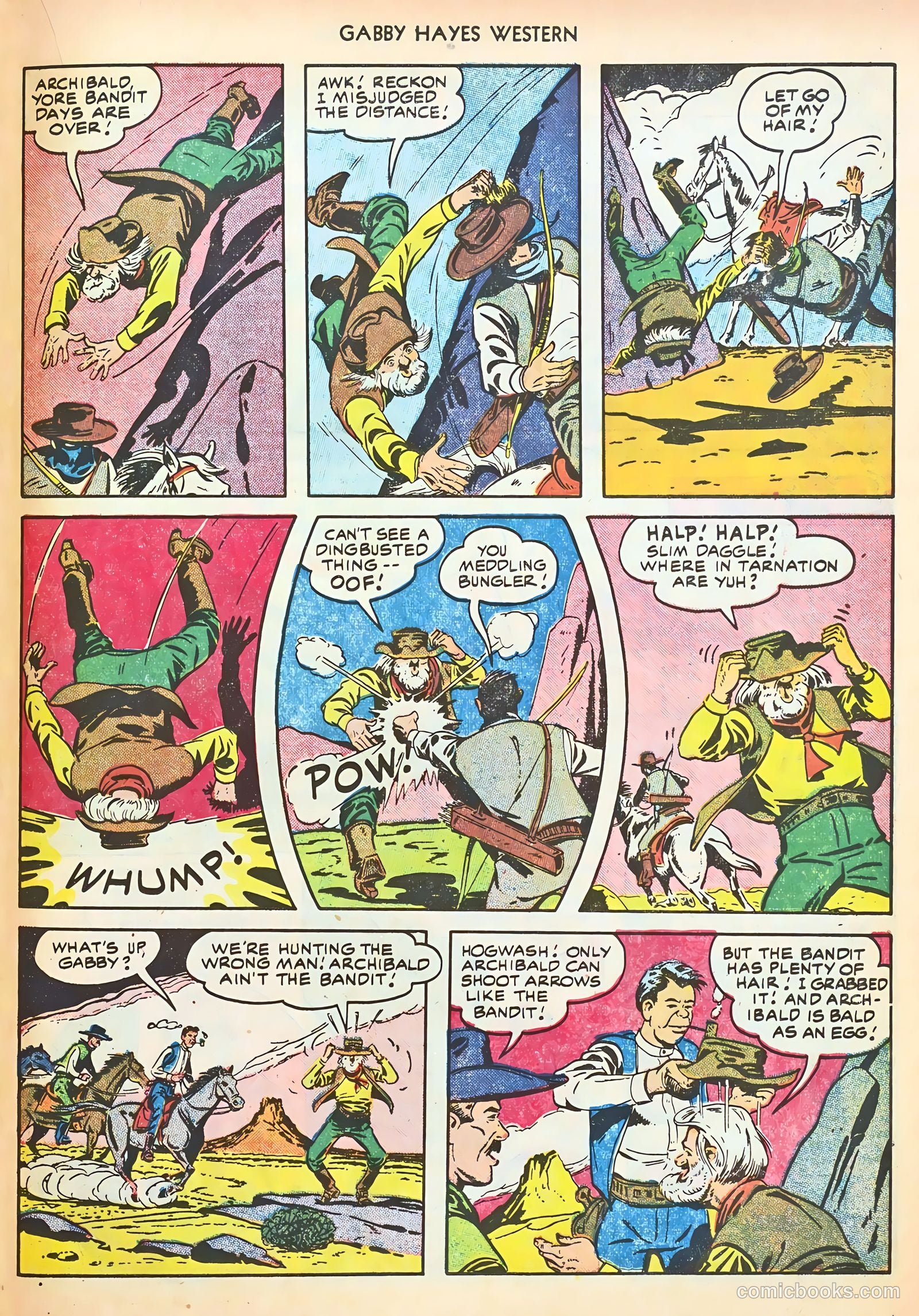 Gabby Hayes Western #34 — page 21 of 36