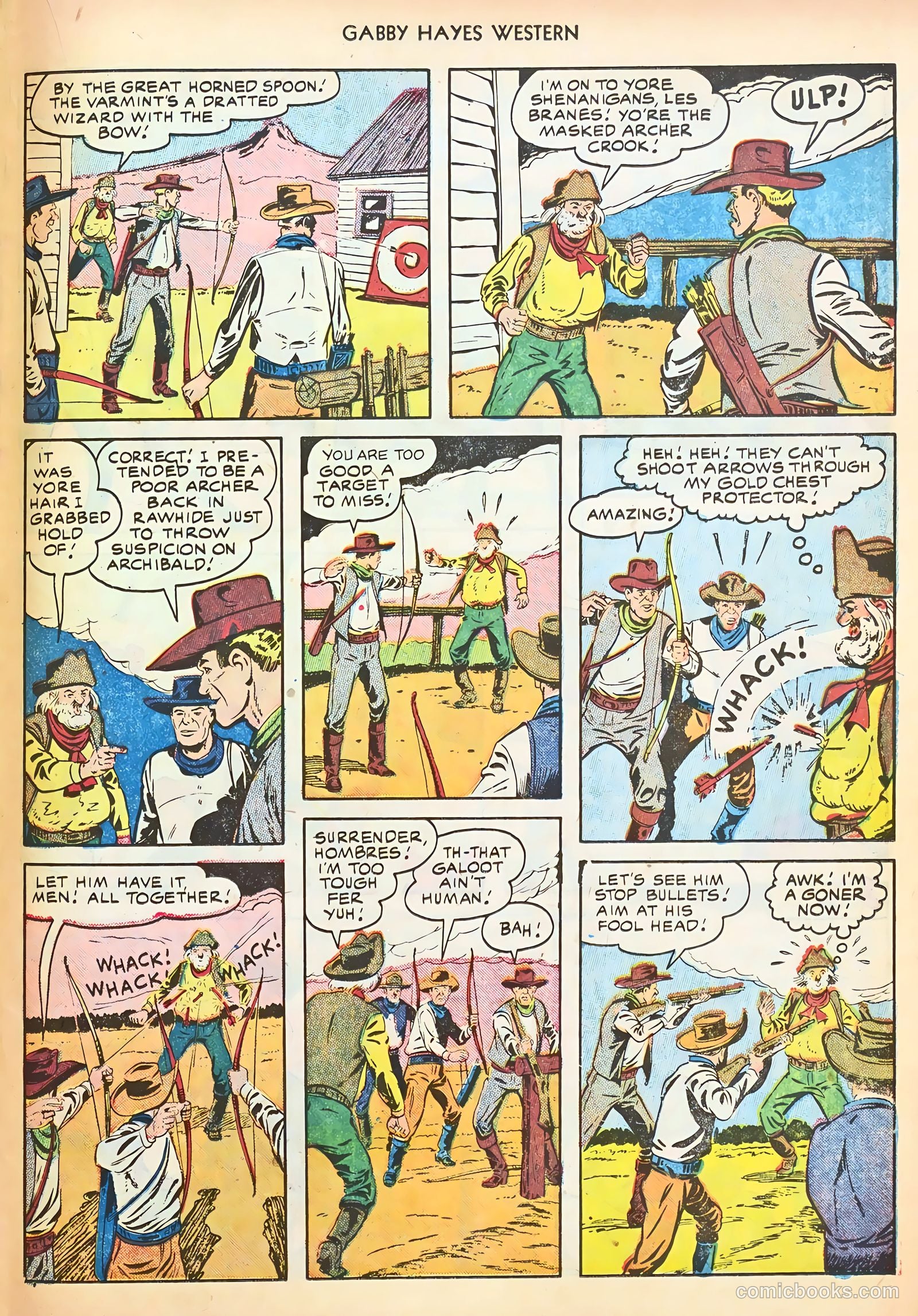 Gabby Hayes Western #34 — page 23 of 36