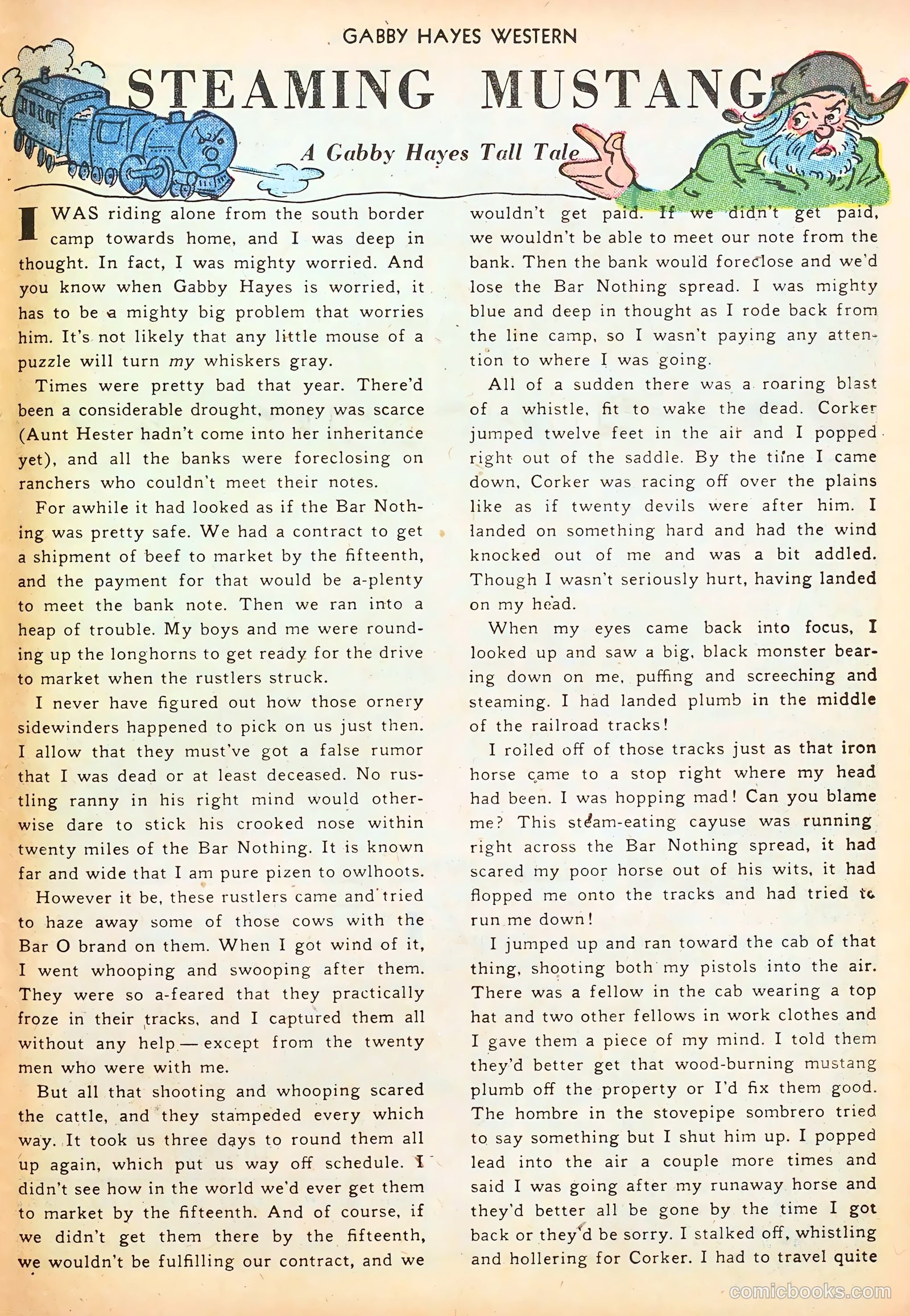 Gabby Hayes Western #34 — page 25 of 36