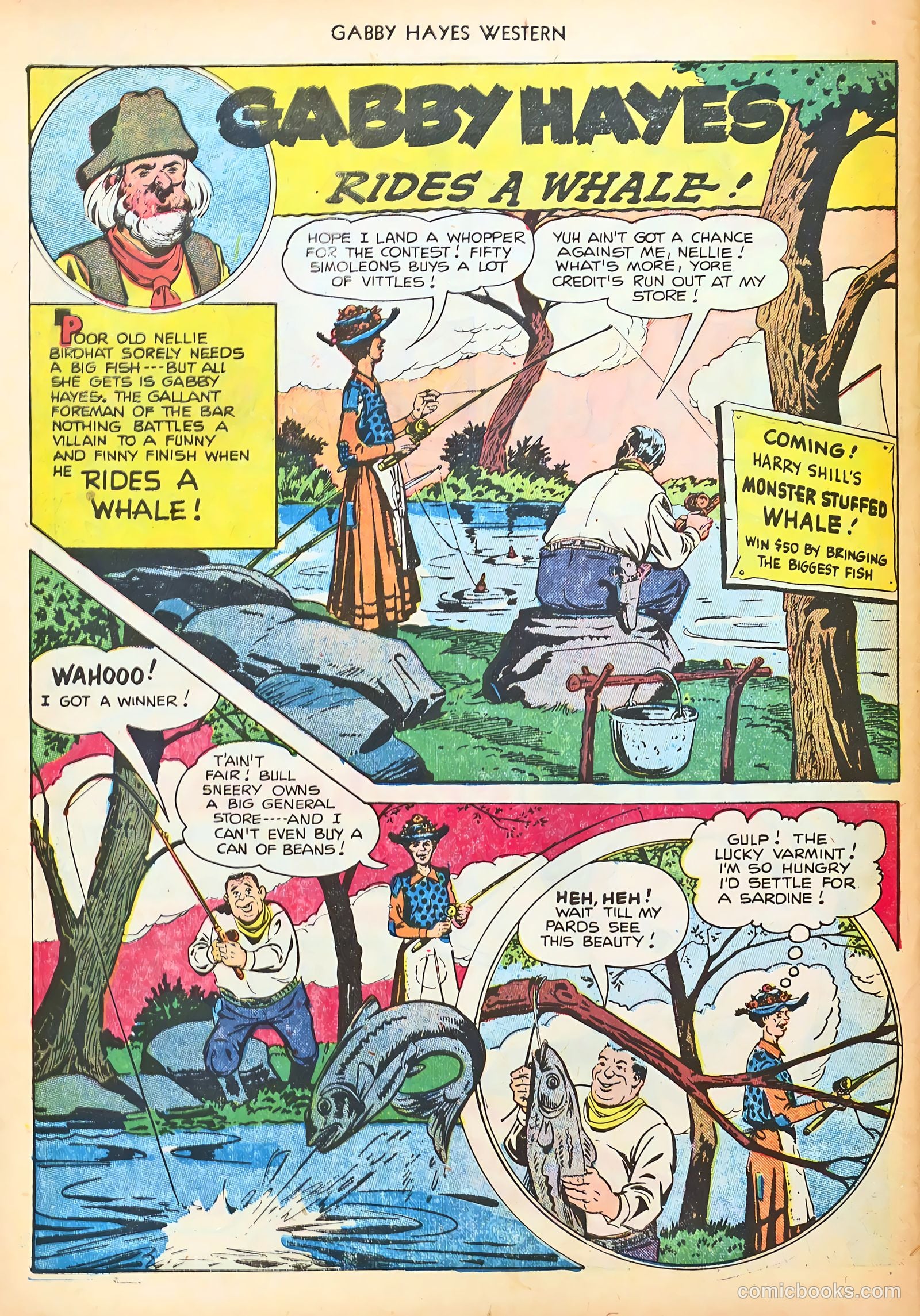 Gabby Hayes Western #34 — page 28 of 36