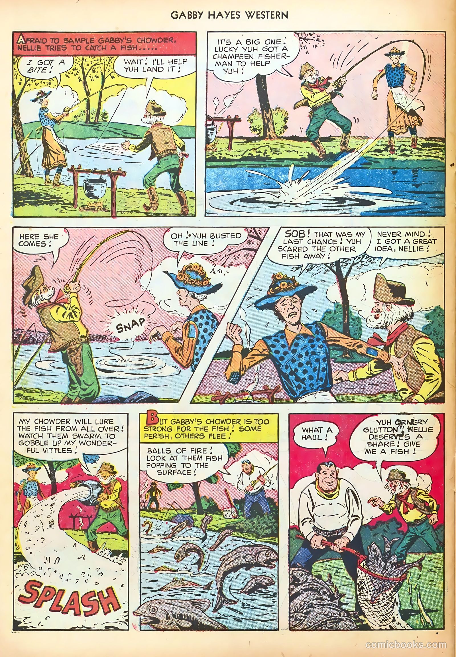 Gabby Hayes Western #34 — page 30 of 36