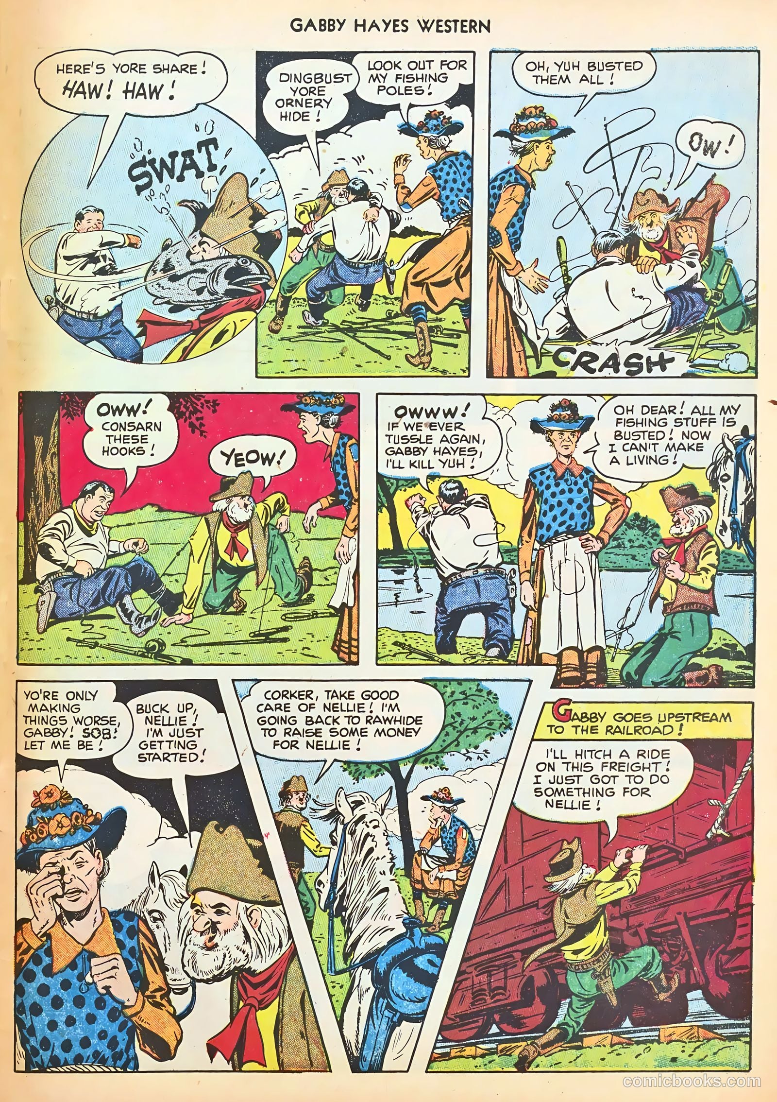 Gabby Hayes Western #34 — page 31 of 36