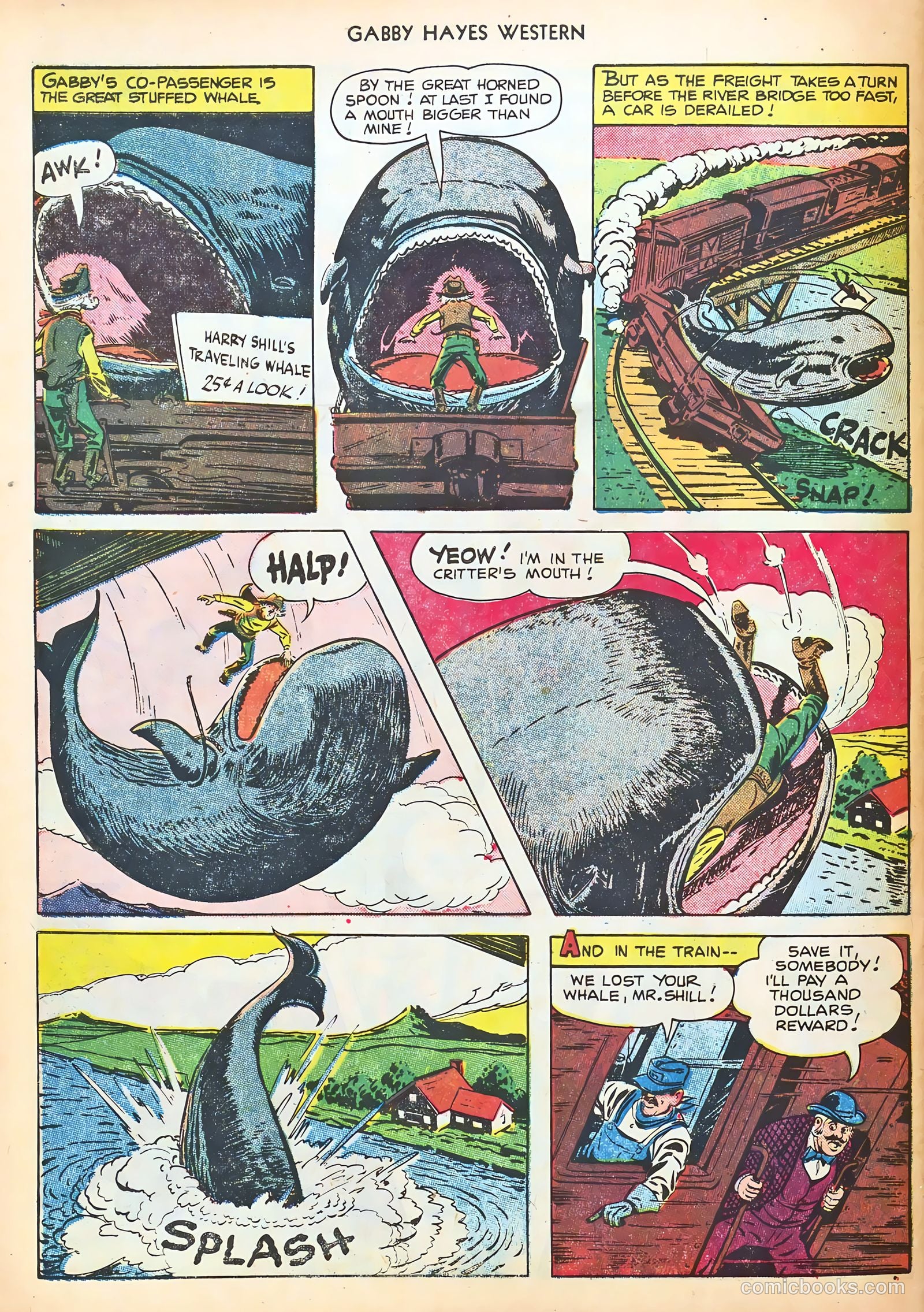 Gabby Hayes Western #34 — page 32 of 36