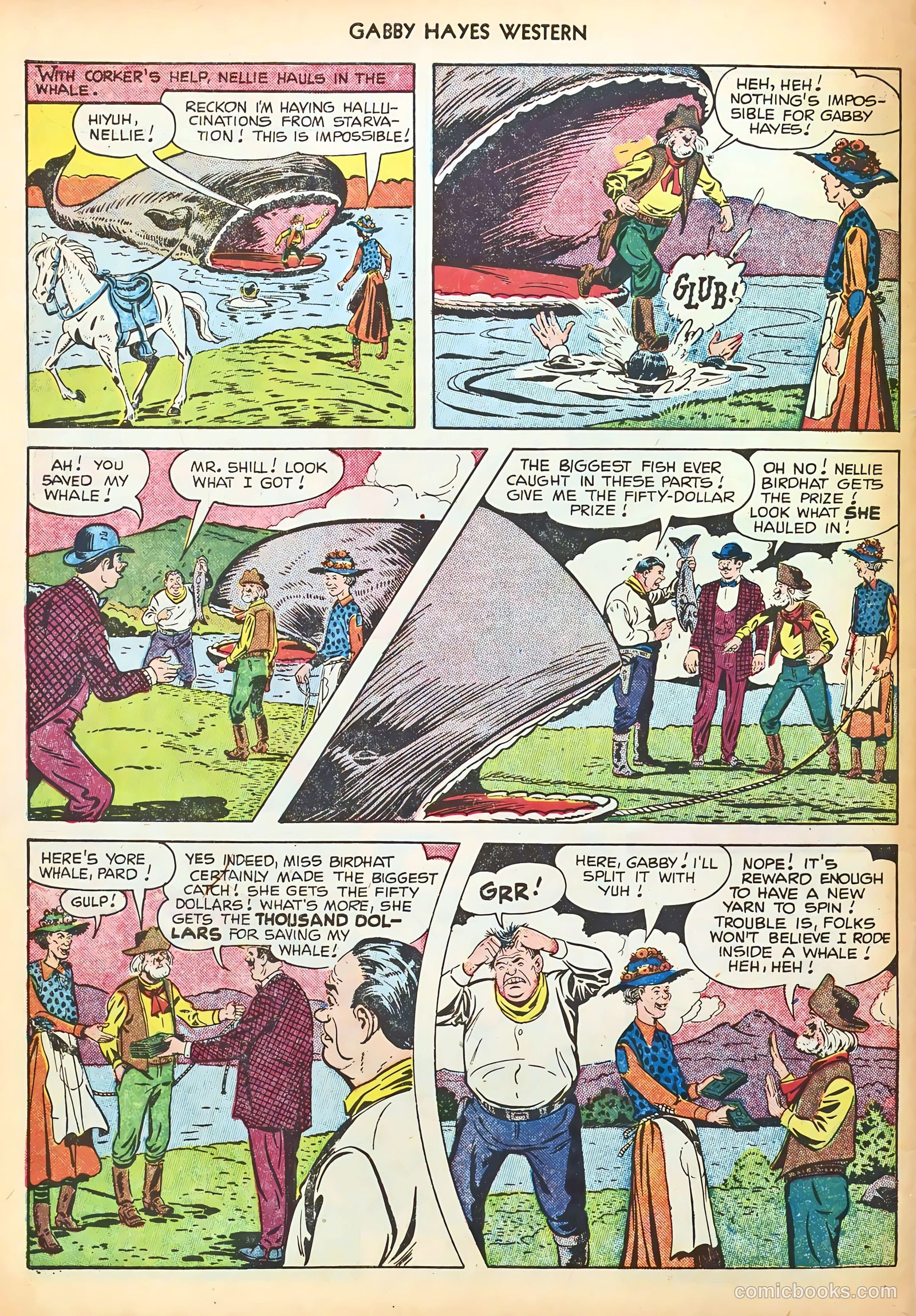 Gabby Hayes Western #34 — page 34 of 36
