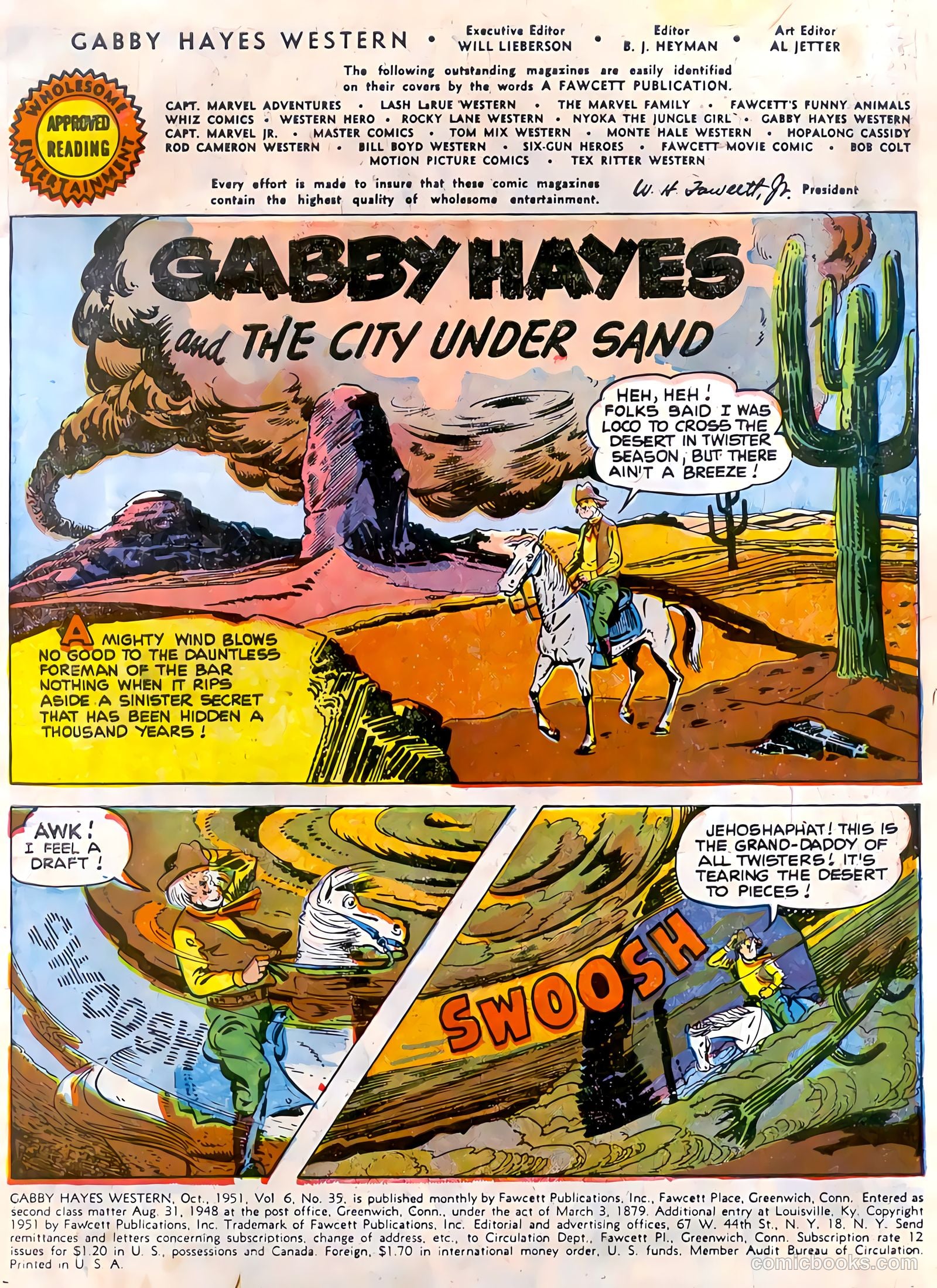 Gabby Hayes Western #35 — page 3 of 36