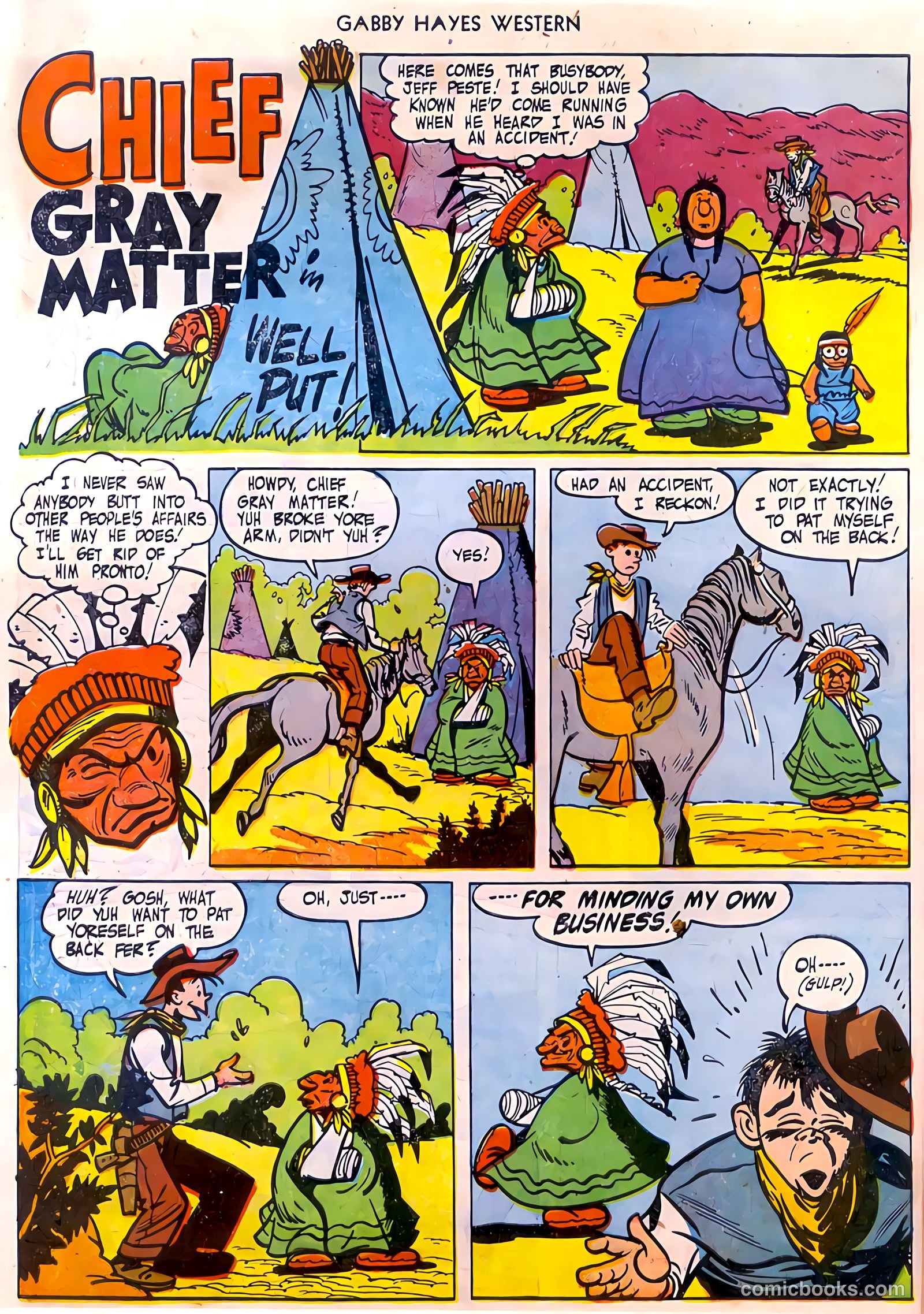 Gabby Hayes Western #35 — page 10 of 36