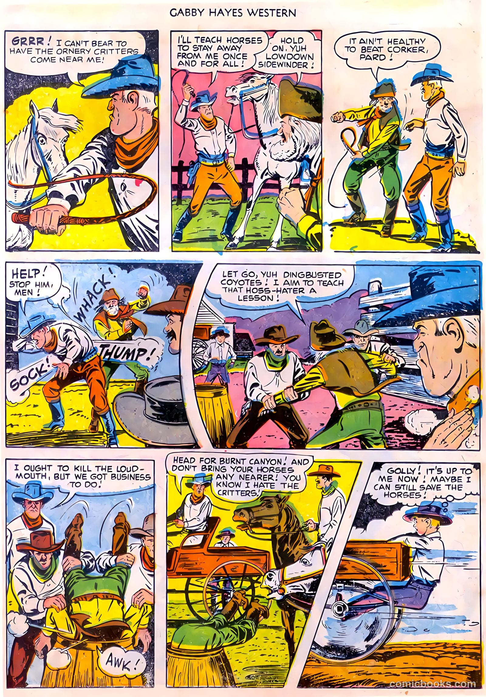 Gabby Hayes Western #35 — page 17 of 36