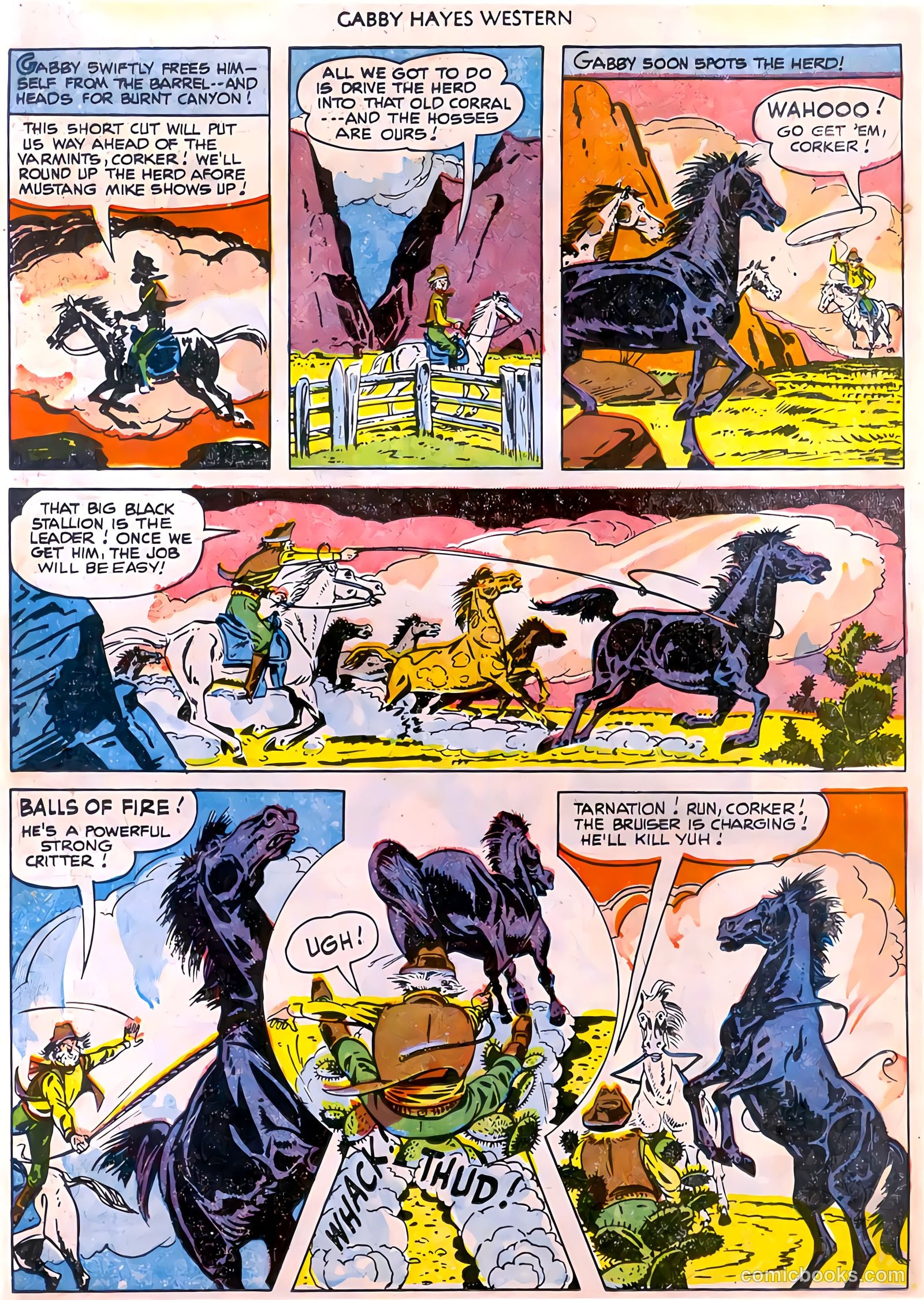 Gabby Hayes Western #35 — page 18 of 36