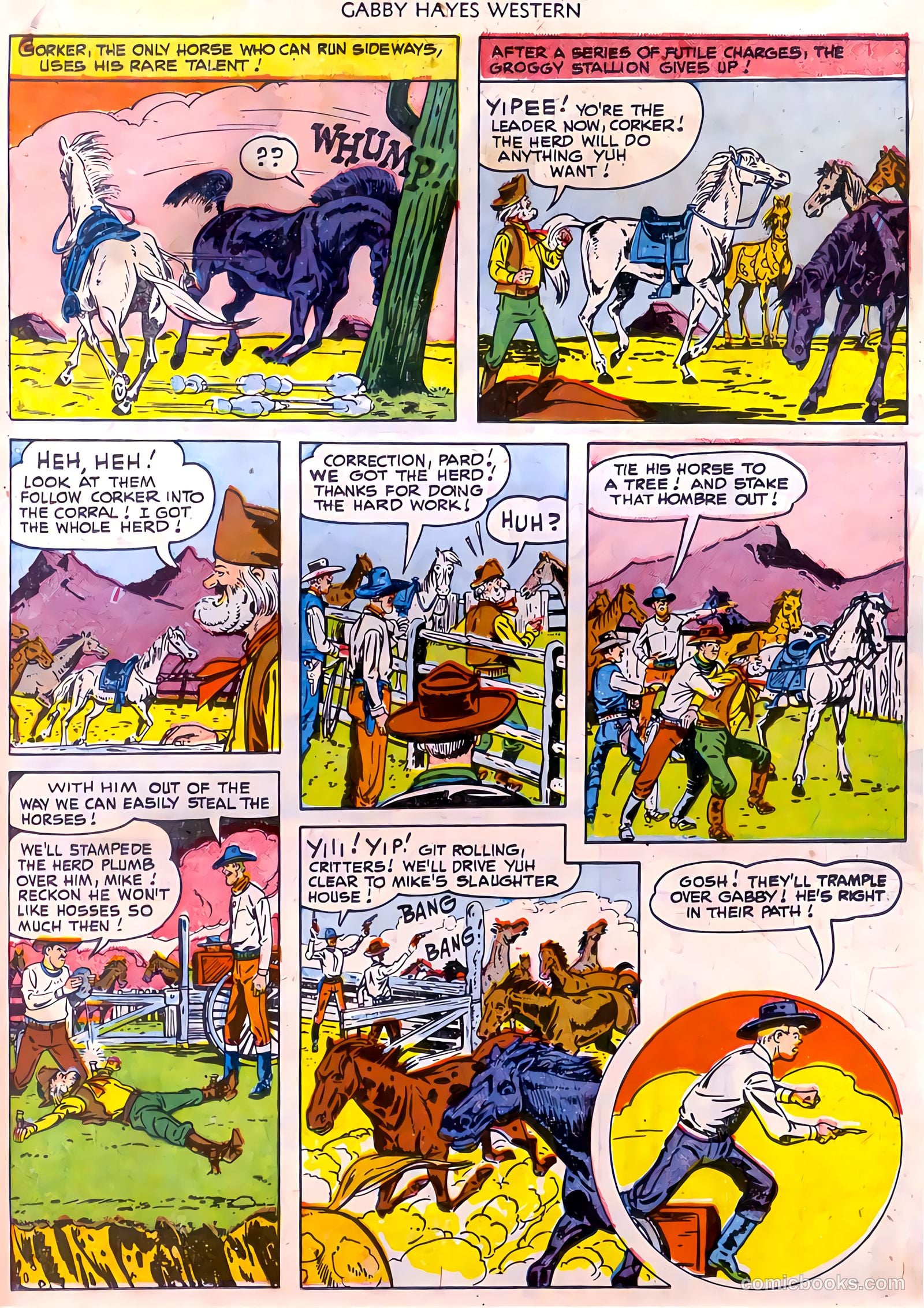 Gabby Hayes Western #35 — page 19 of 36