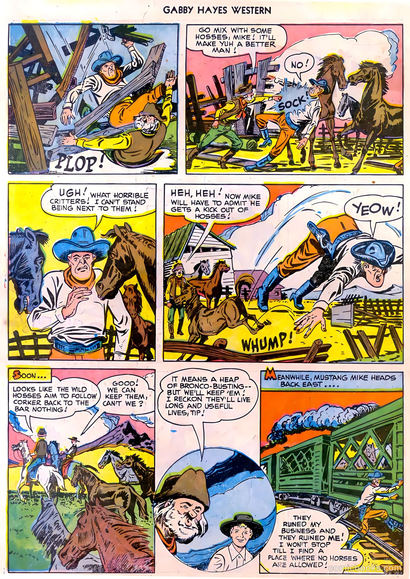 Gabby Hayes Western #35 — page 22 of 36