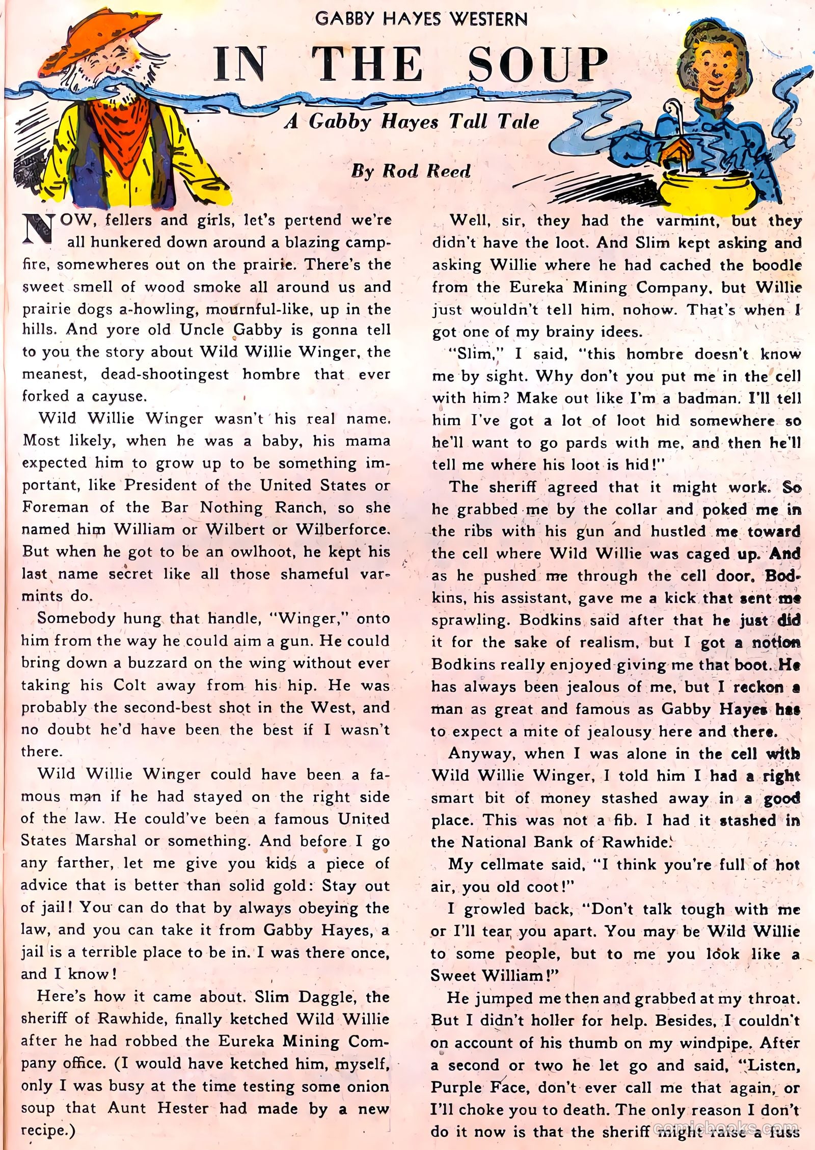 Gabby Hayes Western #35 — page 23 of 36