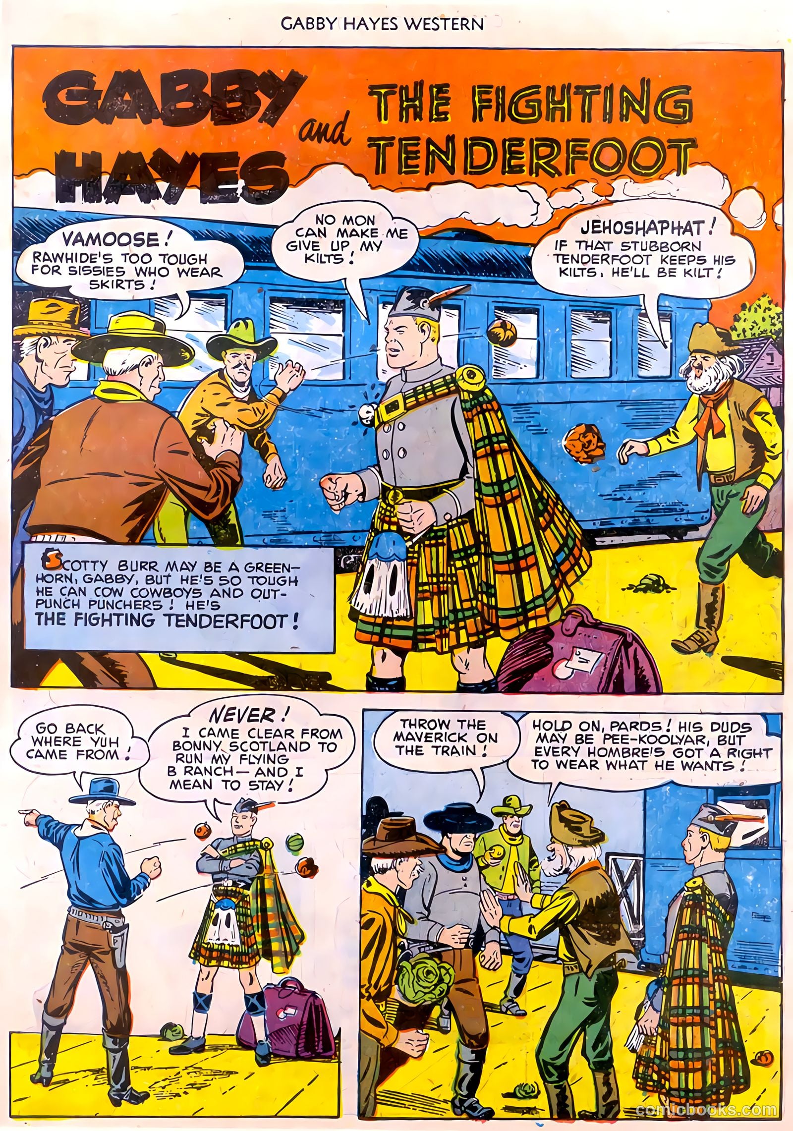 Gabby Hayes Western #35 — page 27 of 36