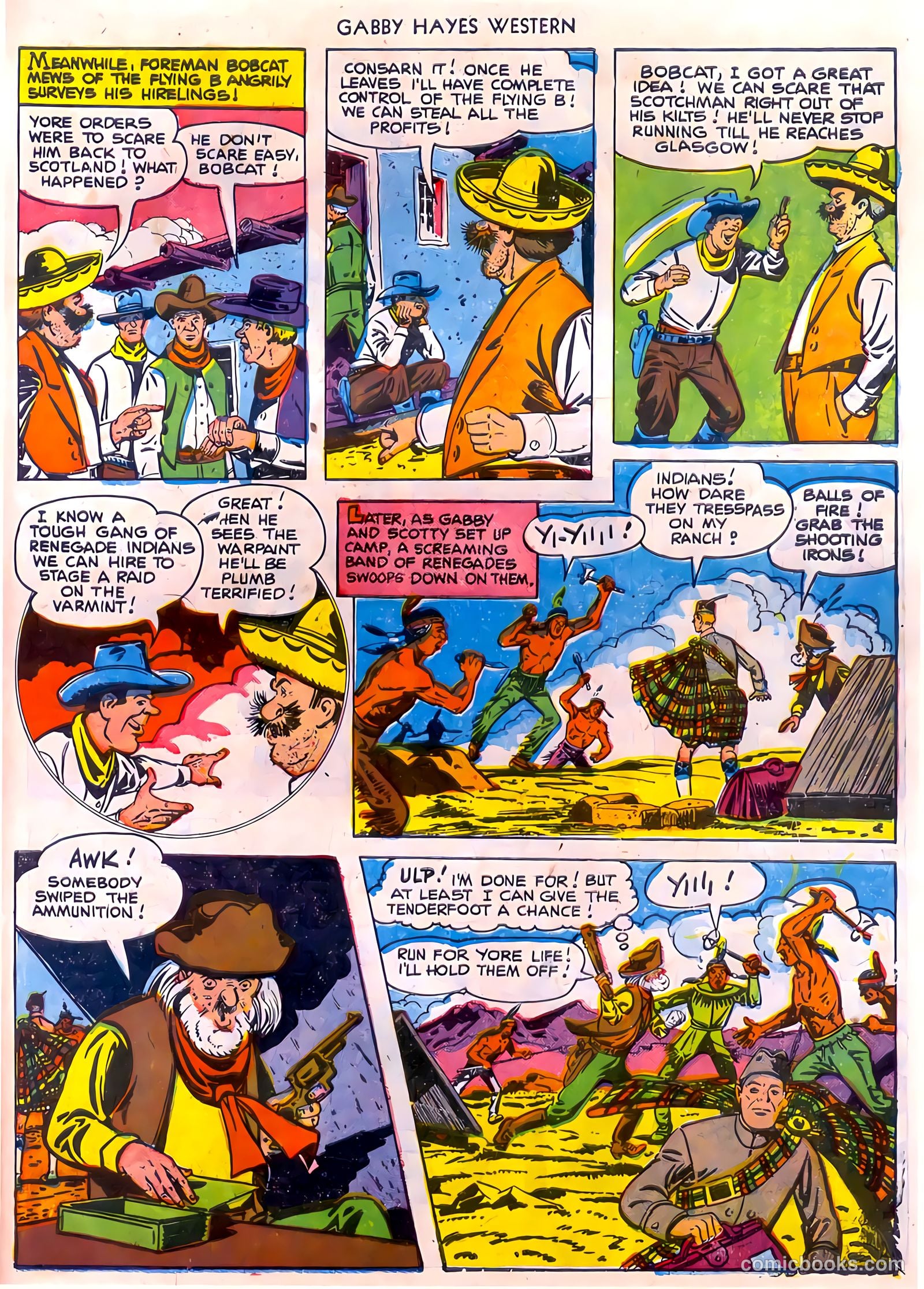 Gabby Hayes Western #35 — page 29 of 36