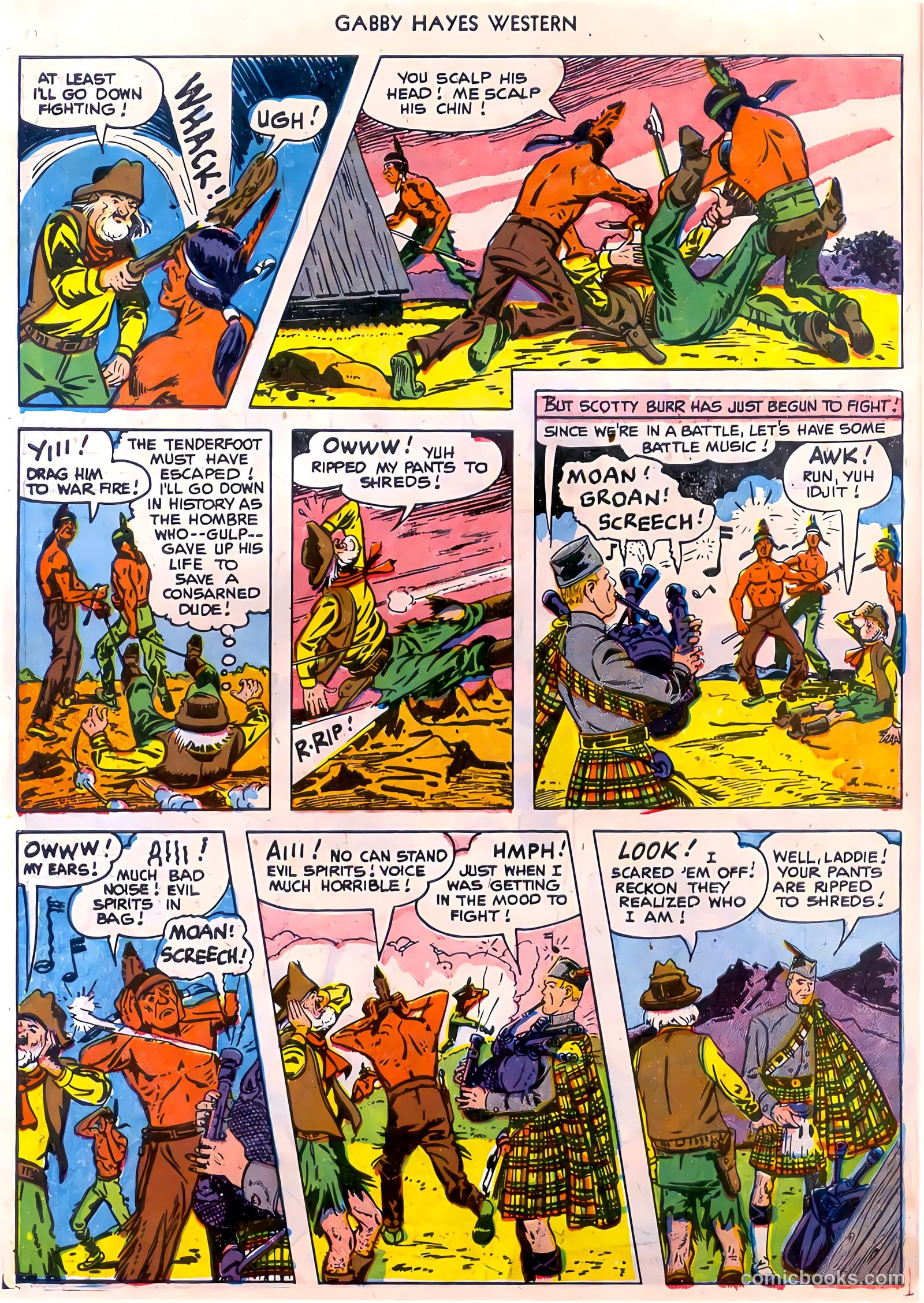 Gabby Hayes Western #35 — page 30 of 36