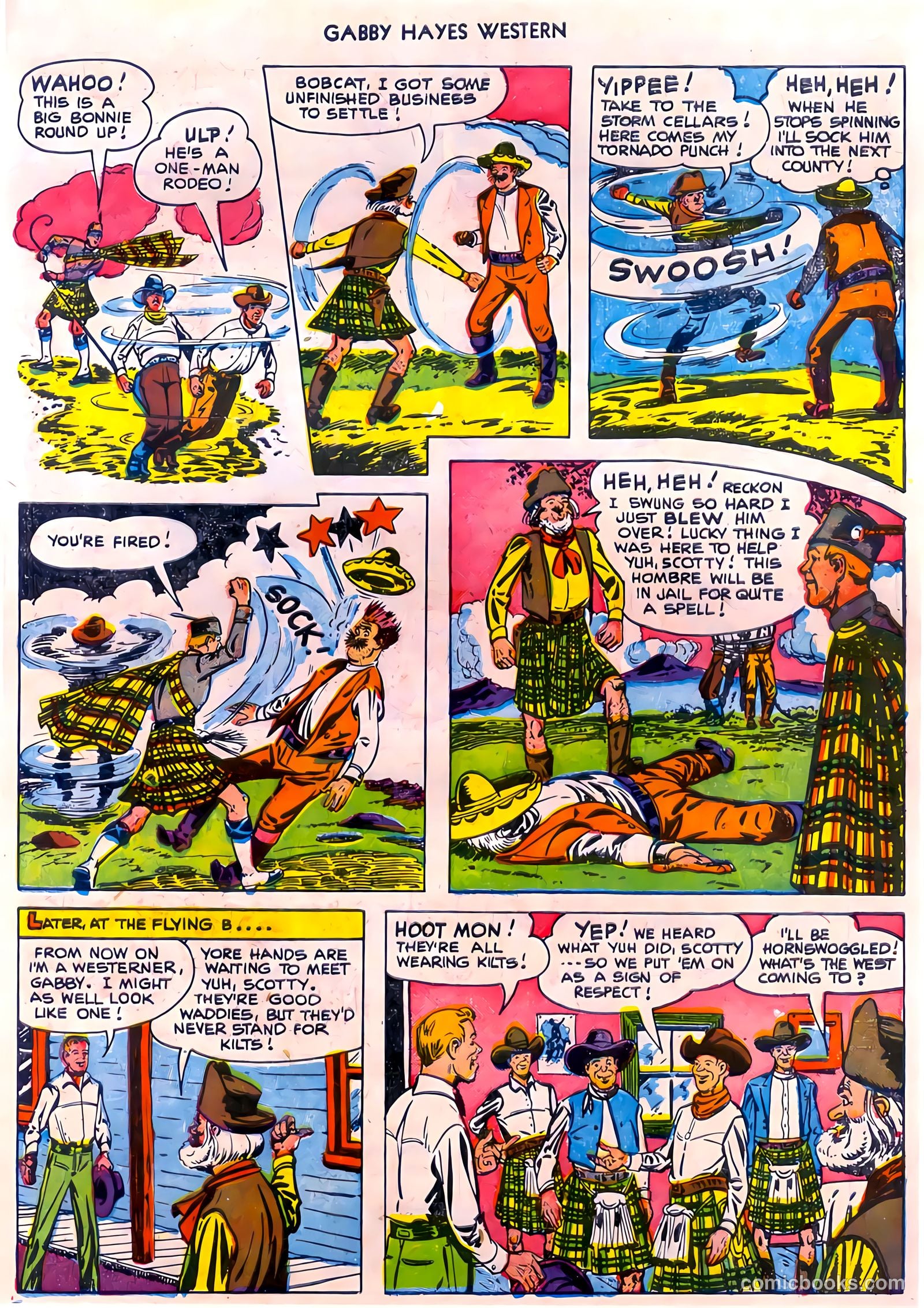 Gabby Hayes Western #35 — page 33 of 36