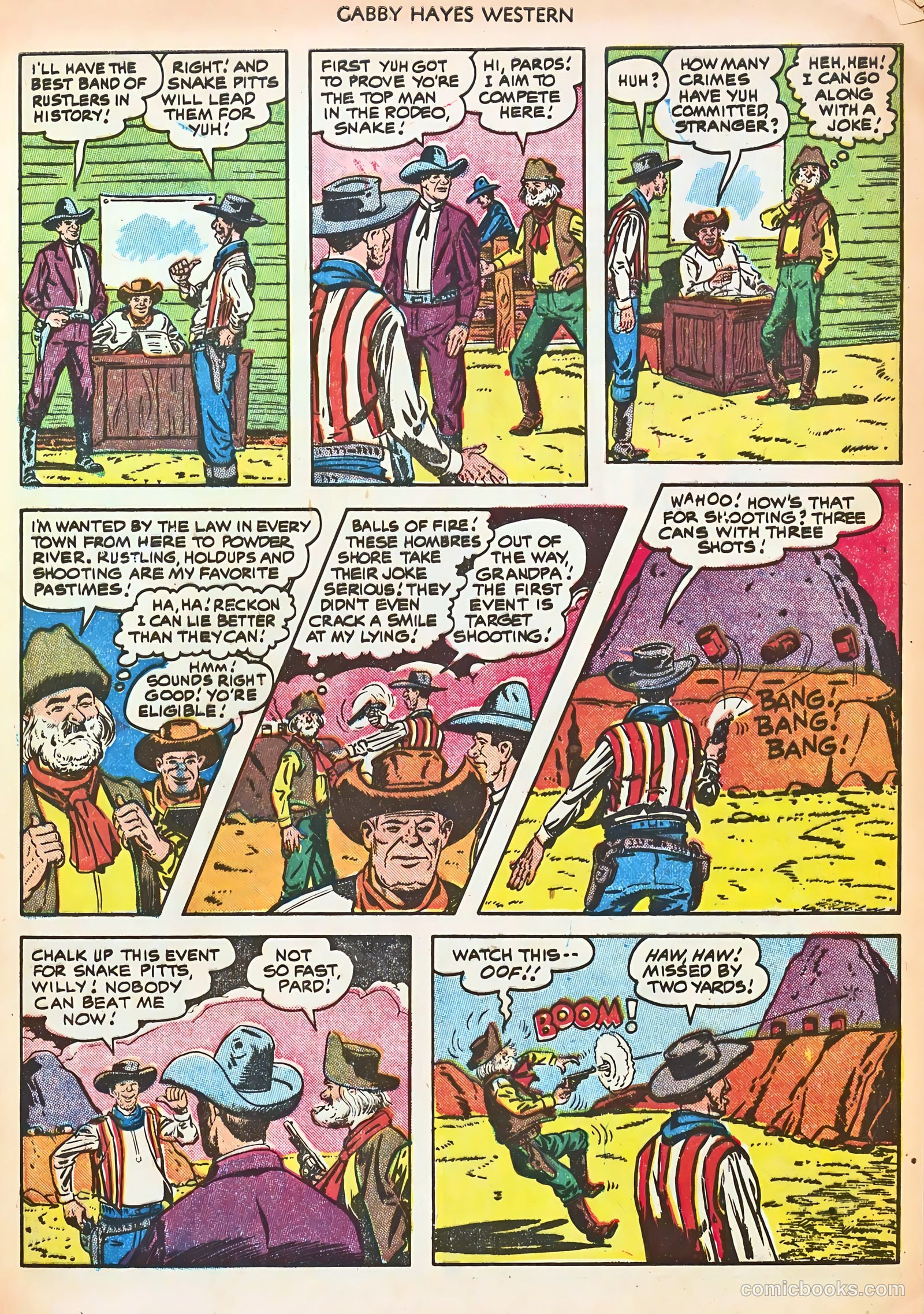 Gabby Hayes Western #36 — page 5 of 36