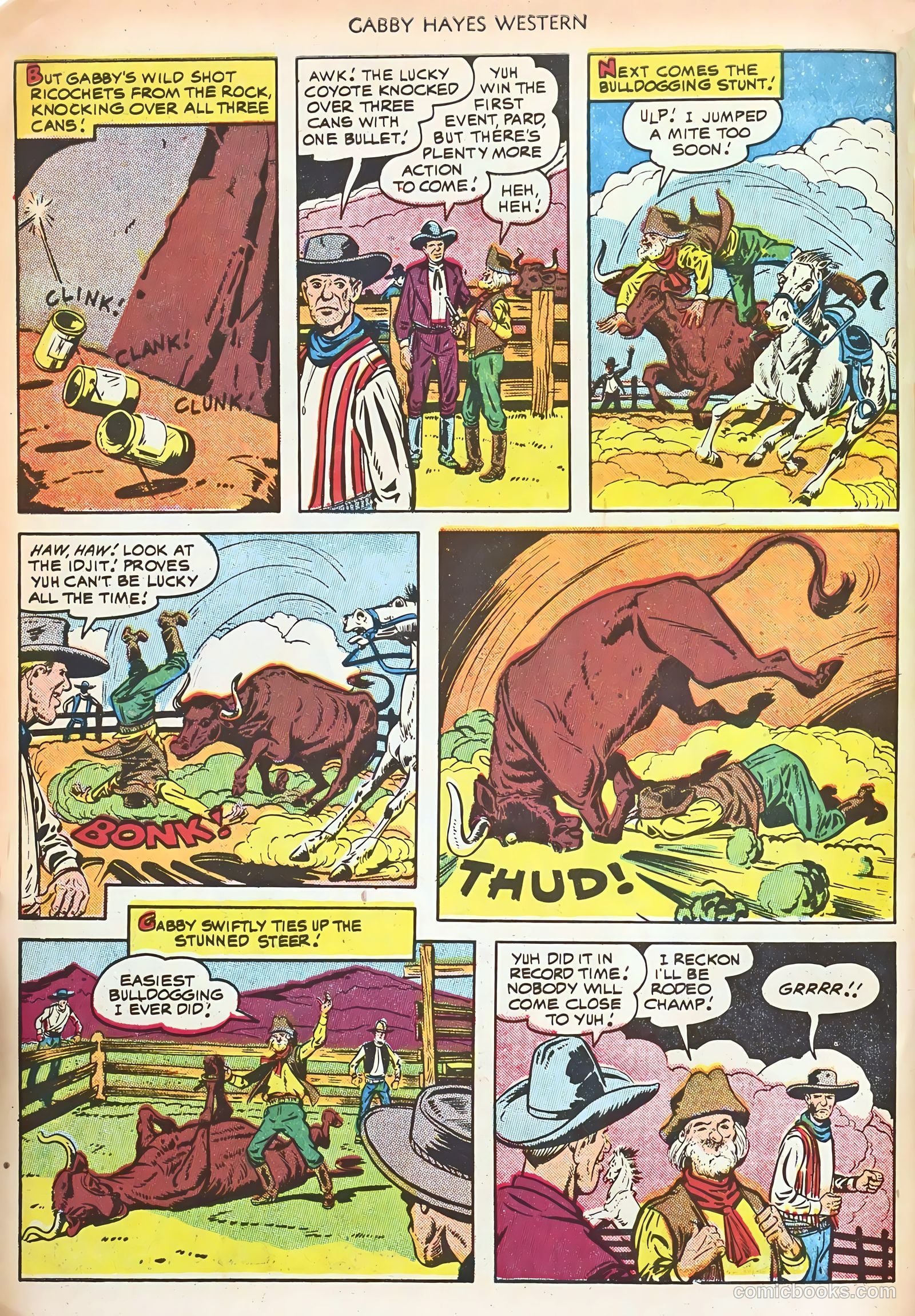 Gabby Hayes Western #36 — page 6 of 36