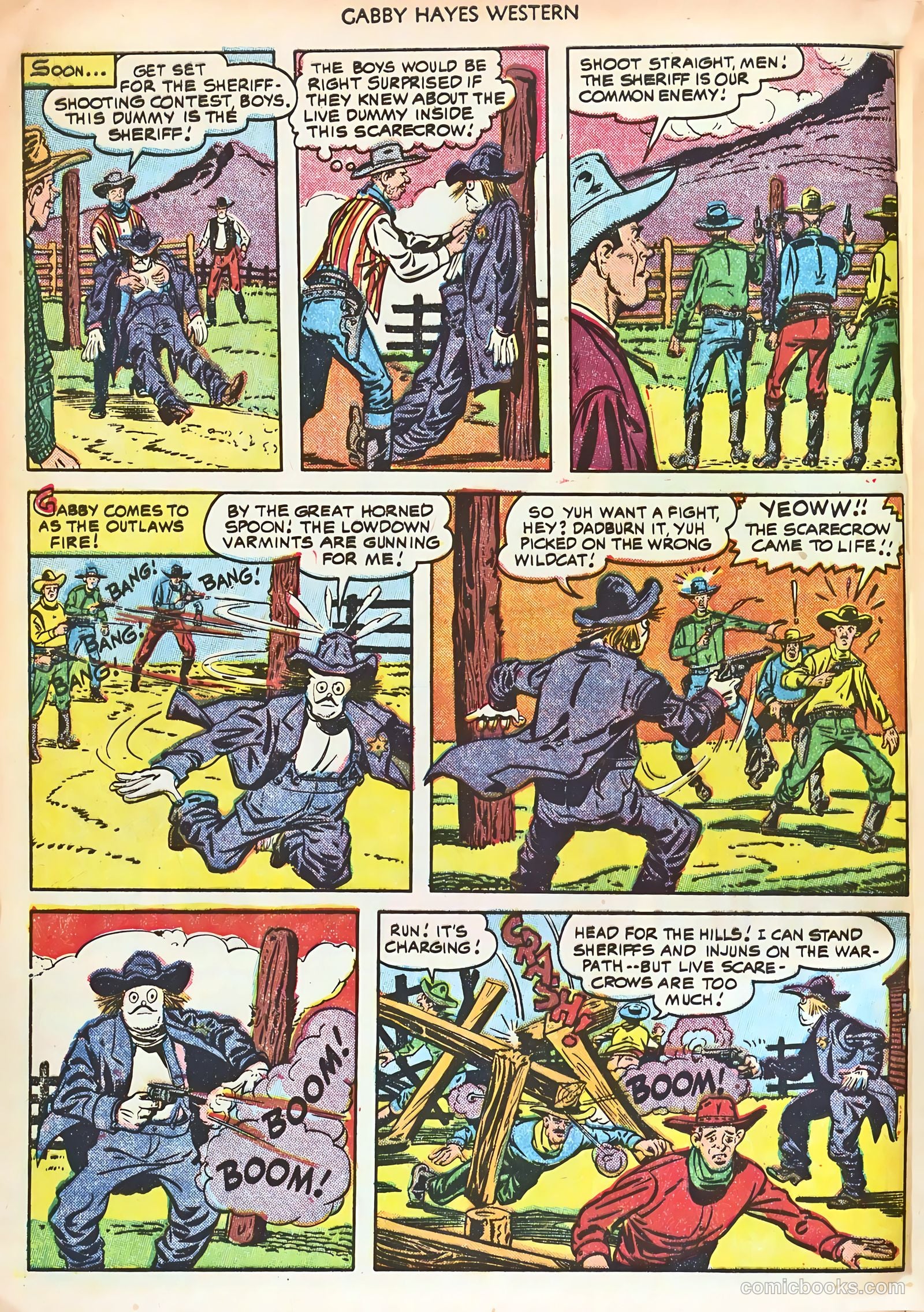Gabby Hayes Western #36 — page 8 of 36