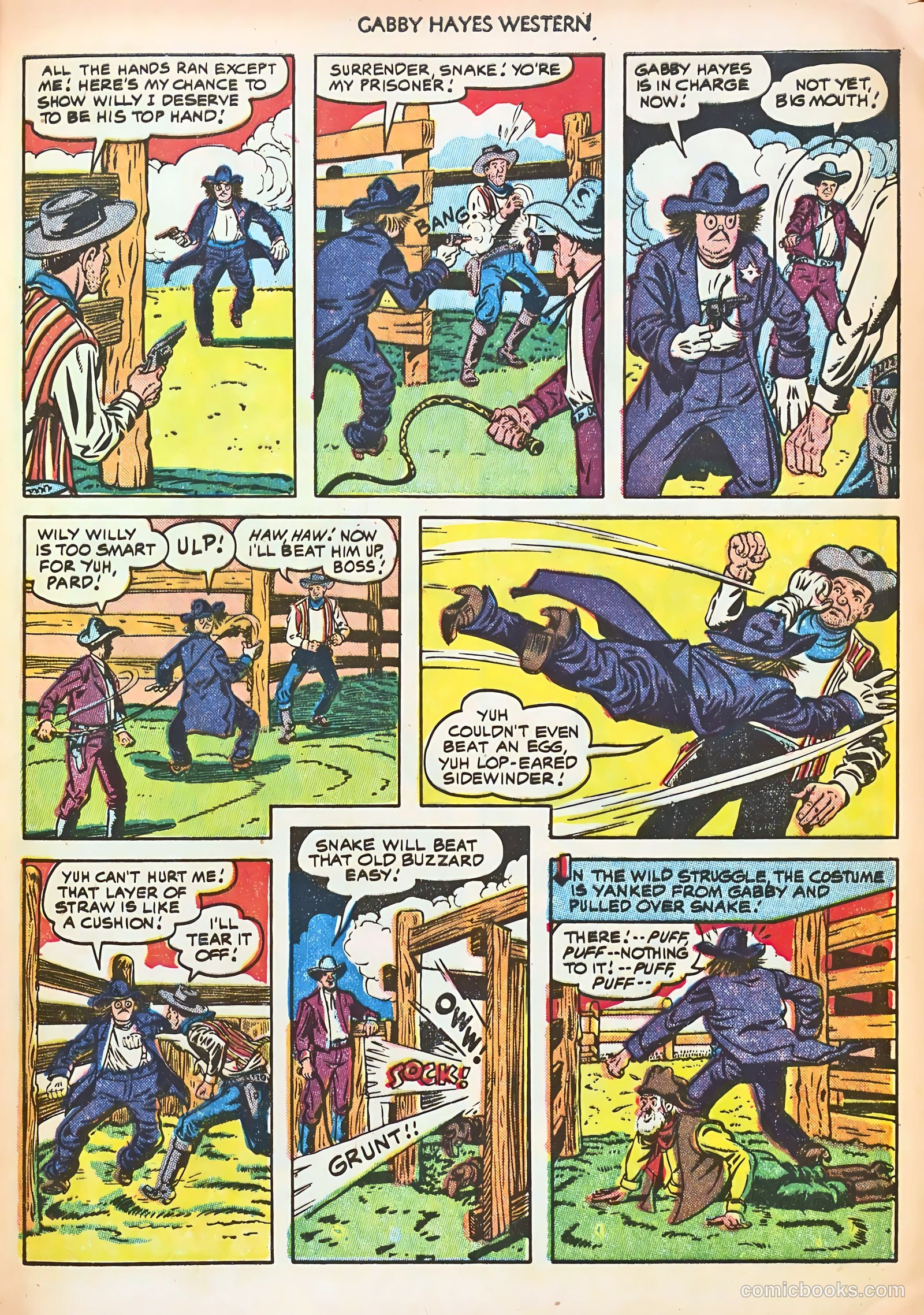 Gabby Hayes Western #36 — page 9 of 36