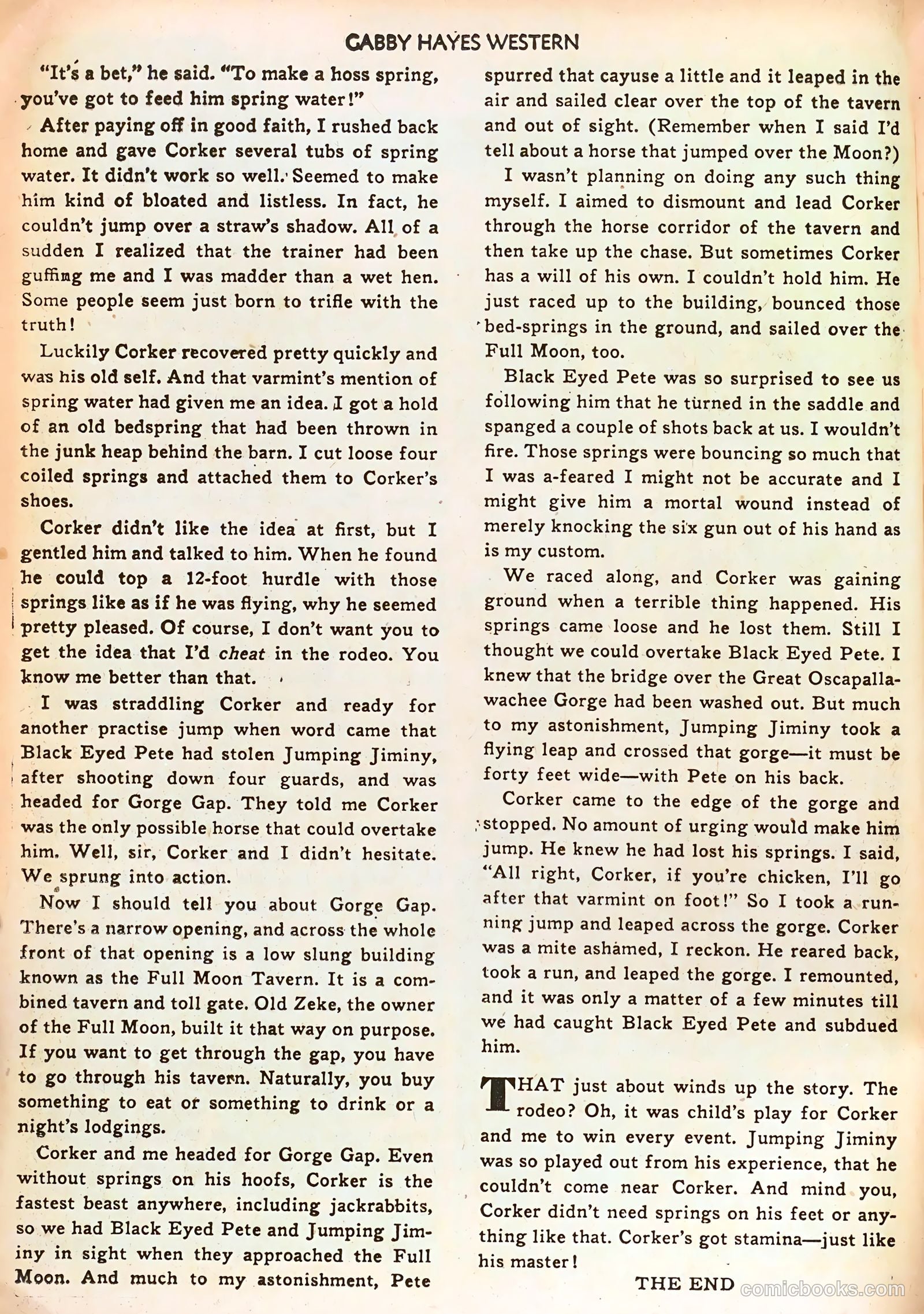 Gabby Hayes Western #36 — page 12 of 36