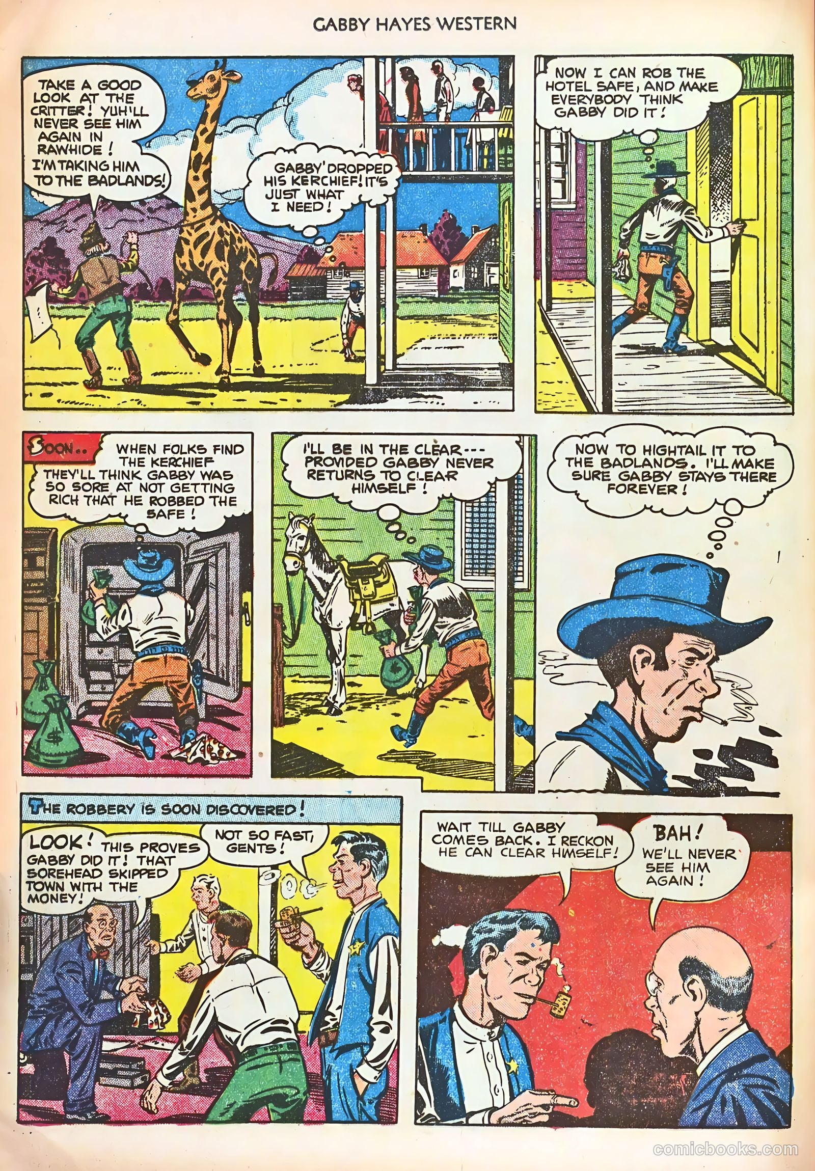 Gabby Hayes Western #36 — page 16 of 36