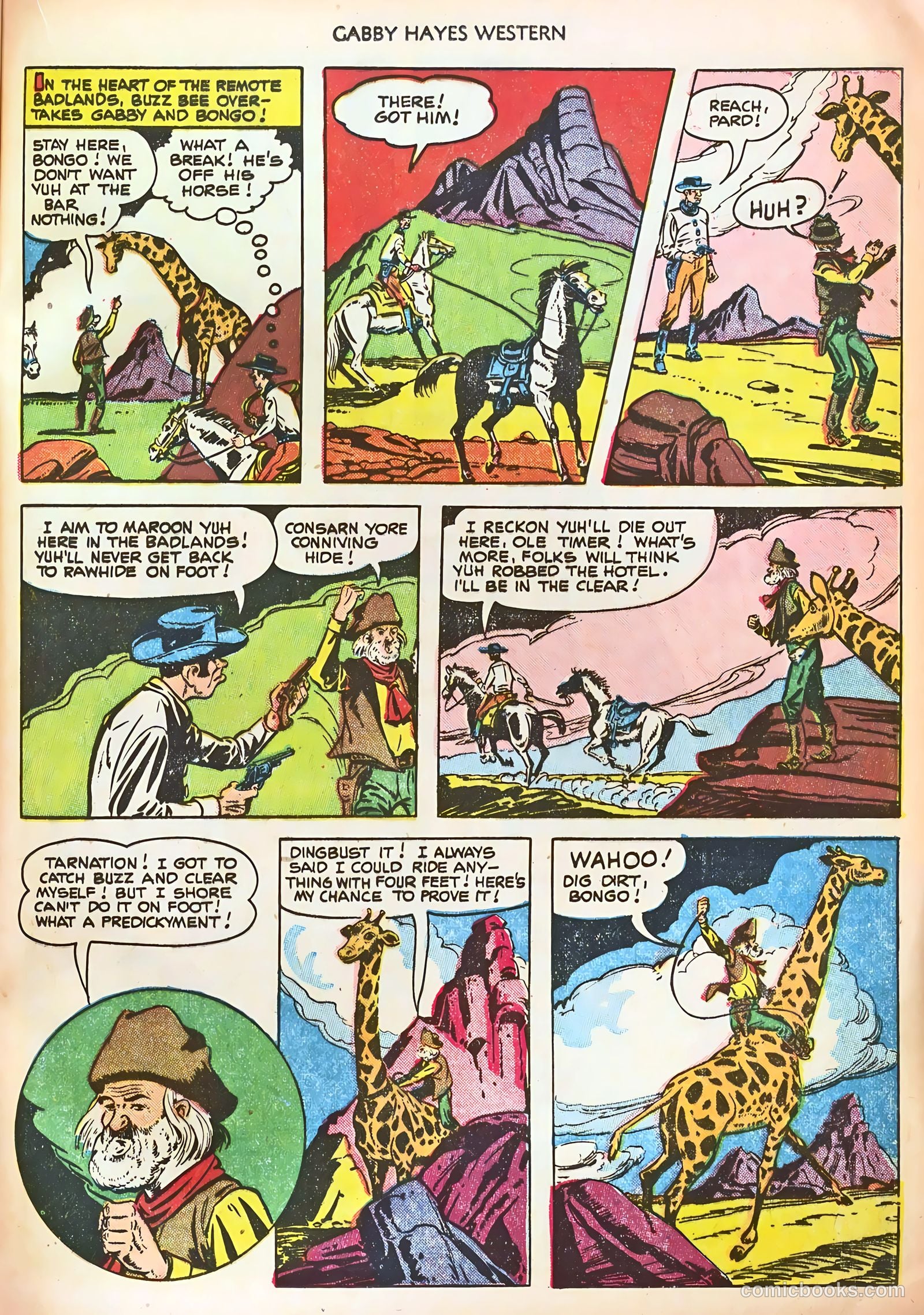 Gabby Hayes Western #36 — page 17 of 36
