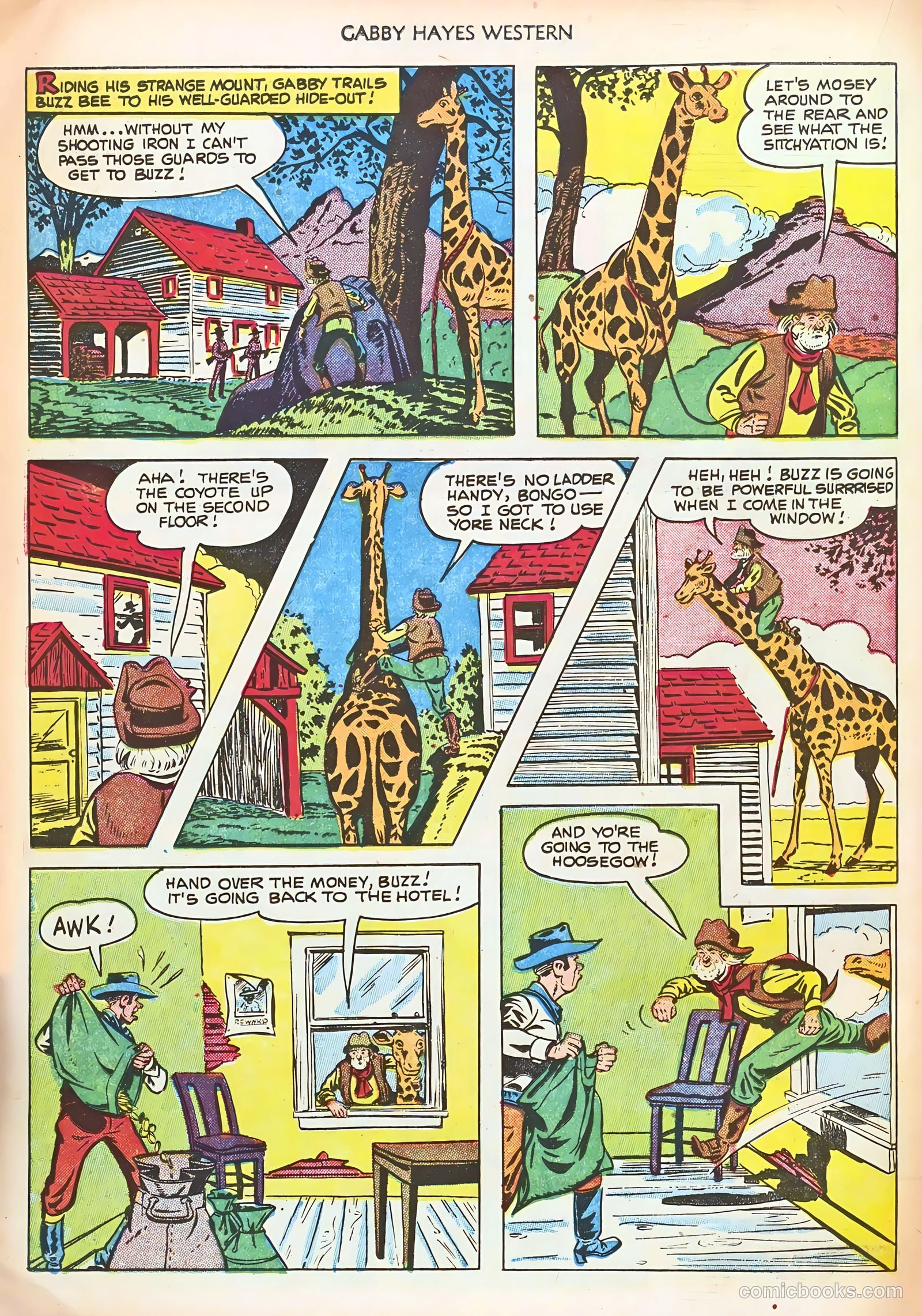 Gabby Hayes Western #36 — page 18 of 36