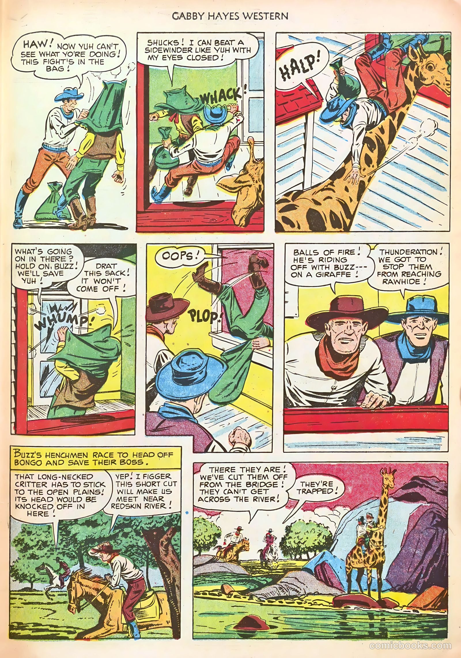 Gabby Hayes Western #36 — page 19 of 36