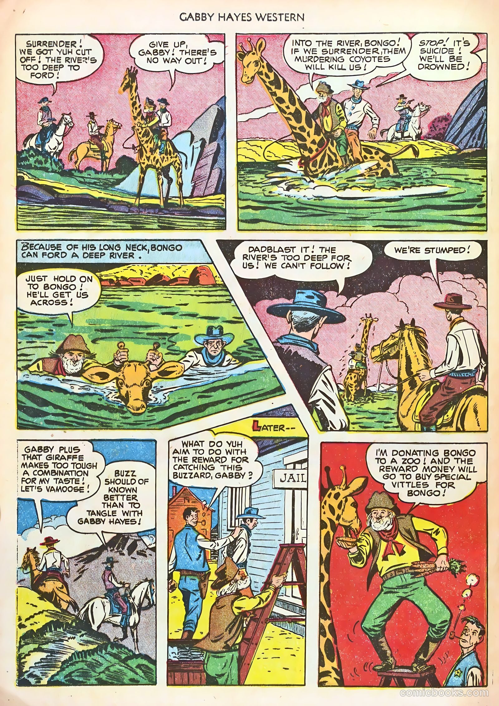 Gabby Hayes Western #36 — page 20 of 36