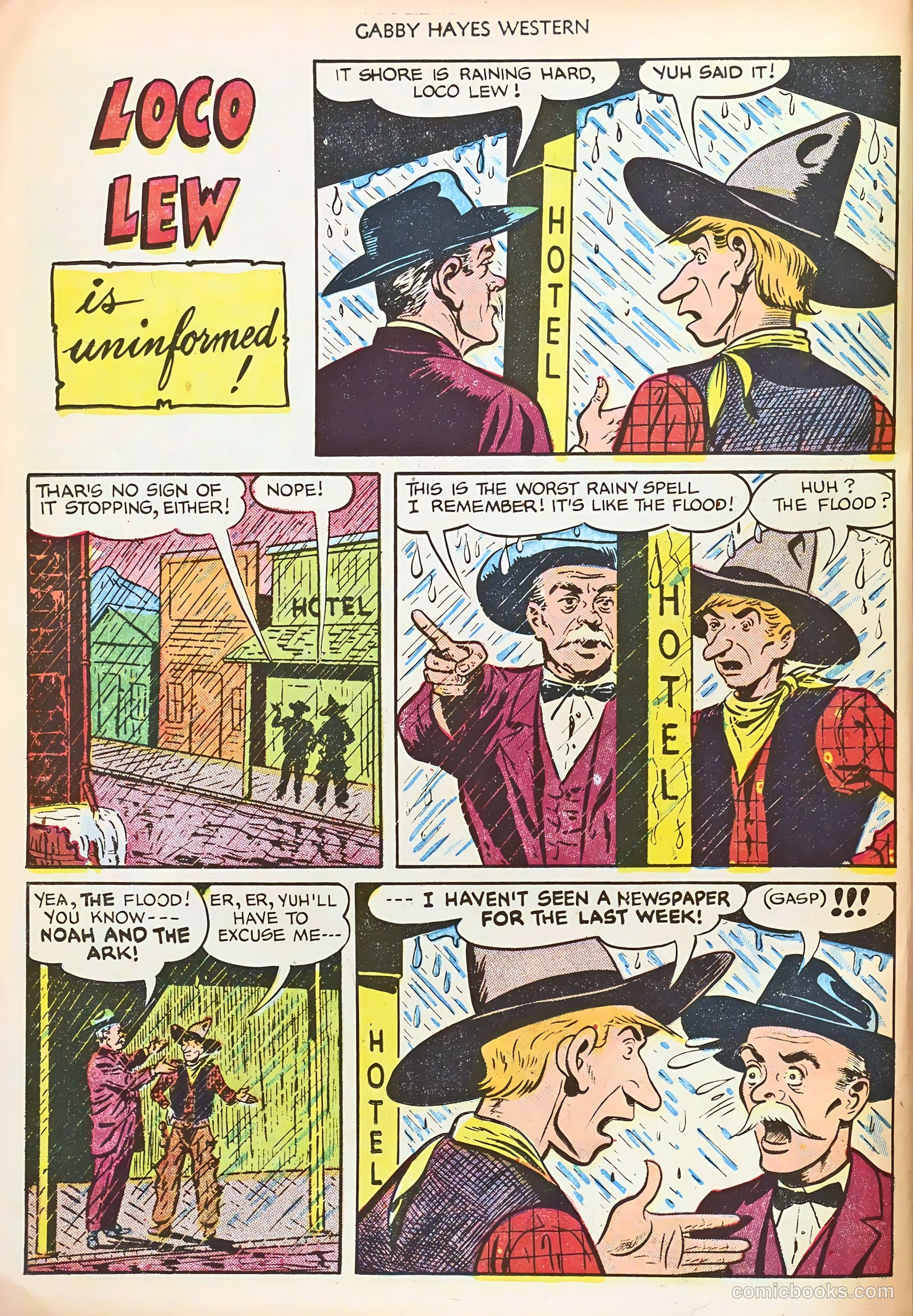 Gabby Hayes Western #36 — page 22 of 36
