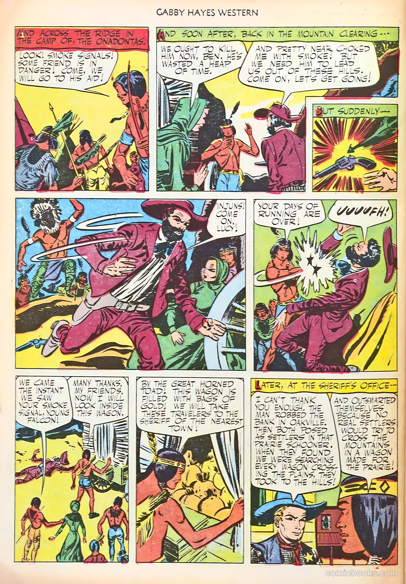 Gabby Hayes Western #36 — page 26 of 36