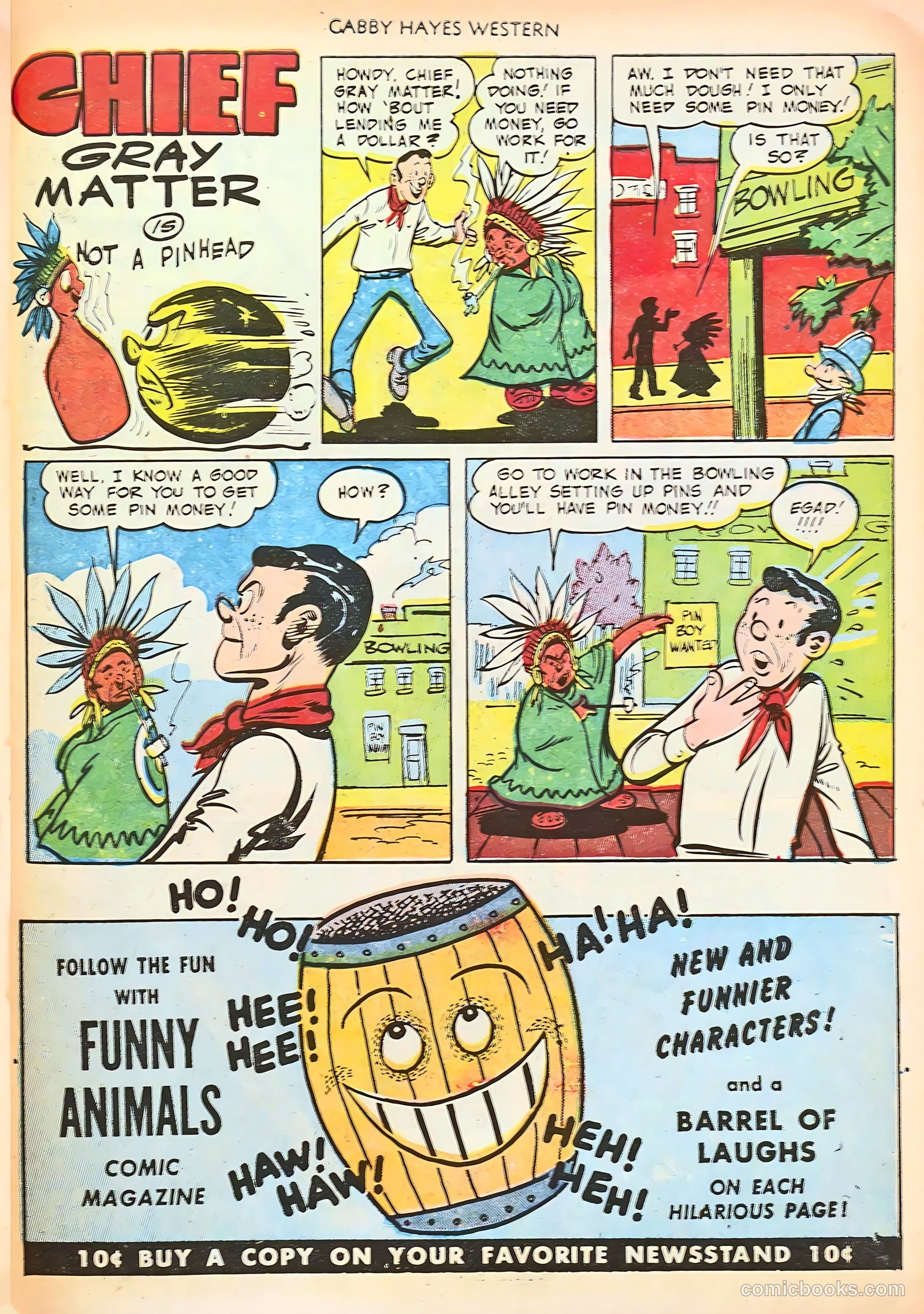 Gabby Hayes Western #36 — page 27 of 36