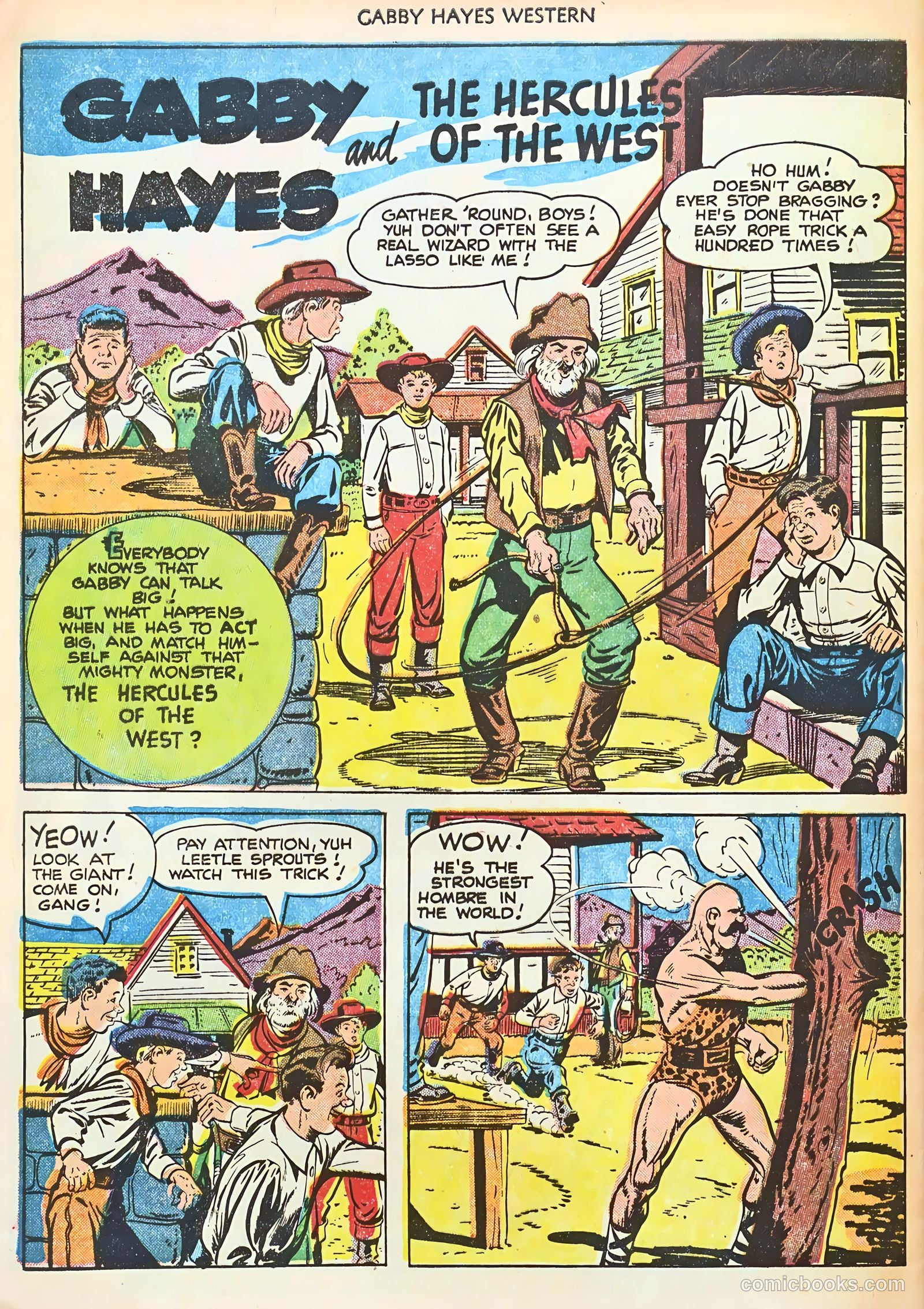 Gabby Hayes Western #36 — page 28 of 36