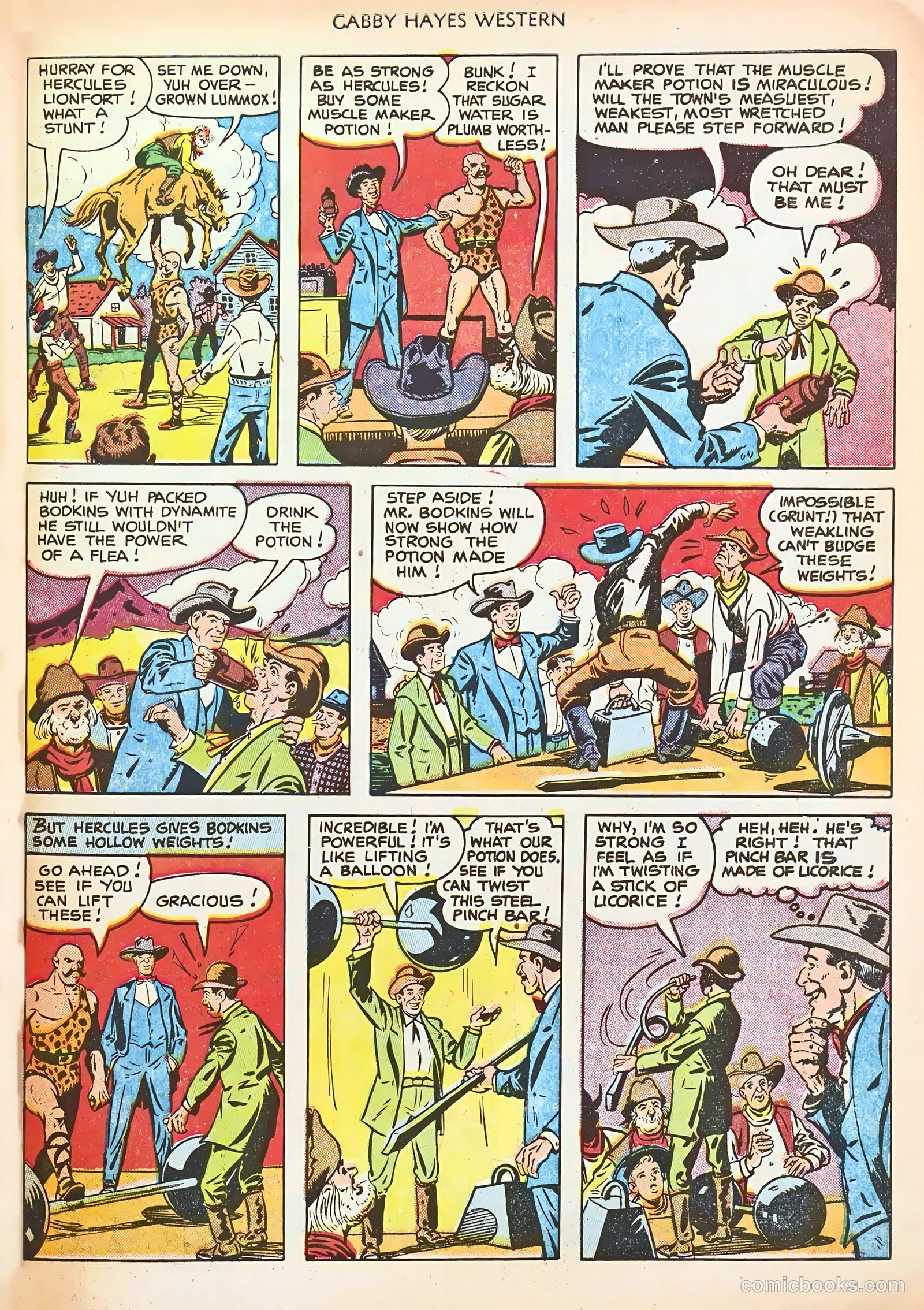 Gabby Hayes Western #36 — page 31 of 36