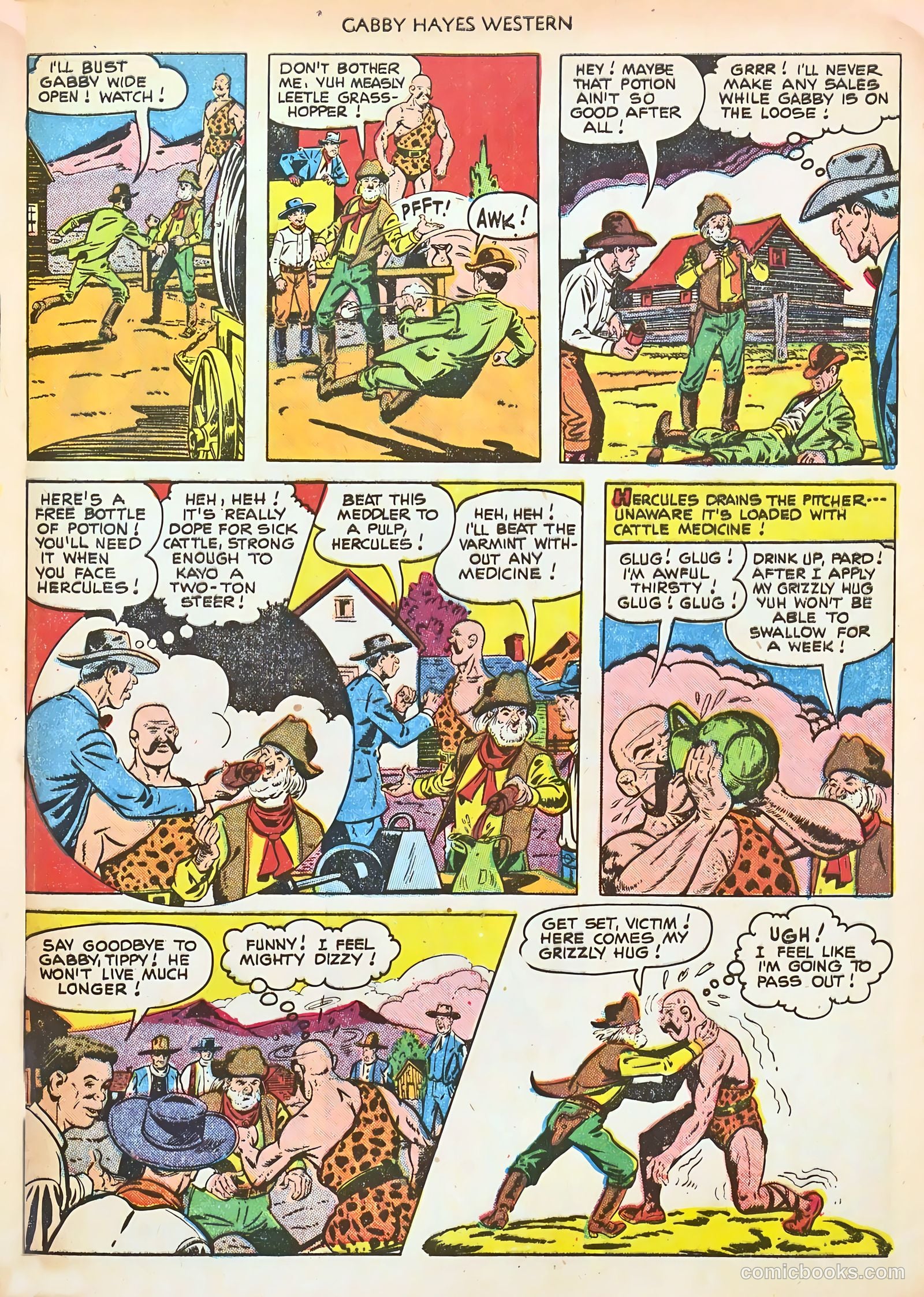 Gabby Hayes Western #36 — page 33 of 36