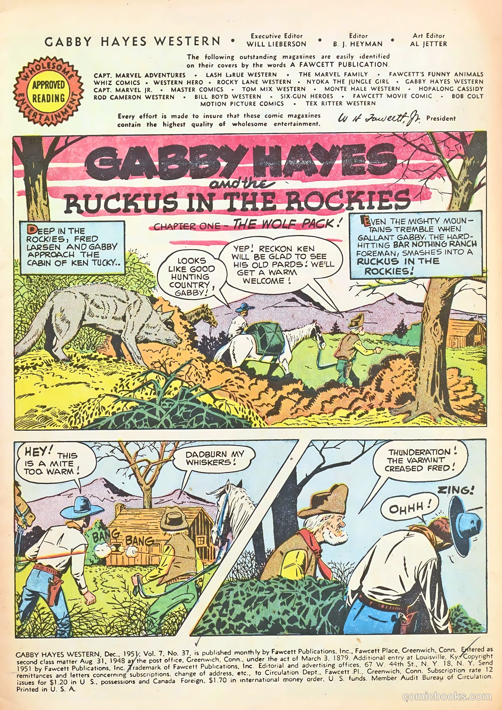 Gabby Hayes Western #37 — page 3 of 36