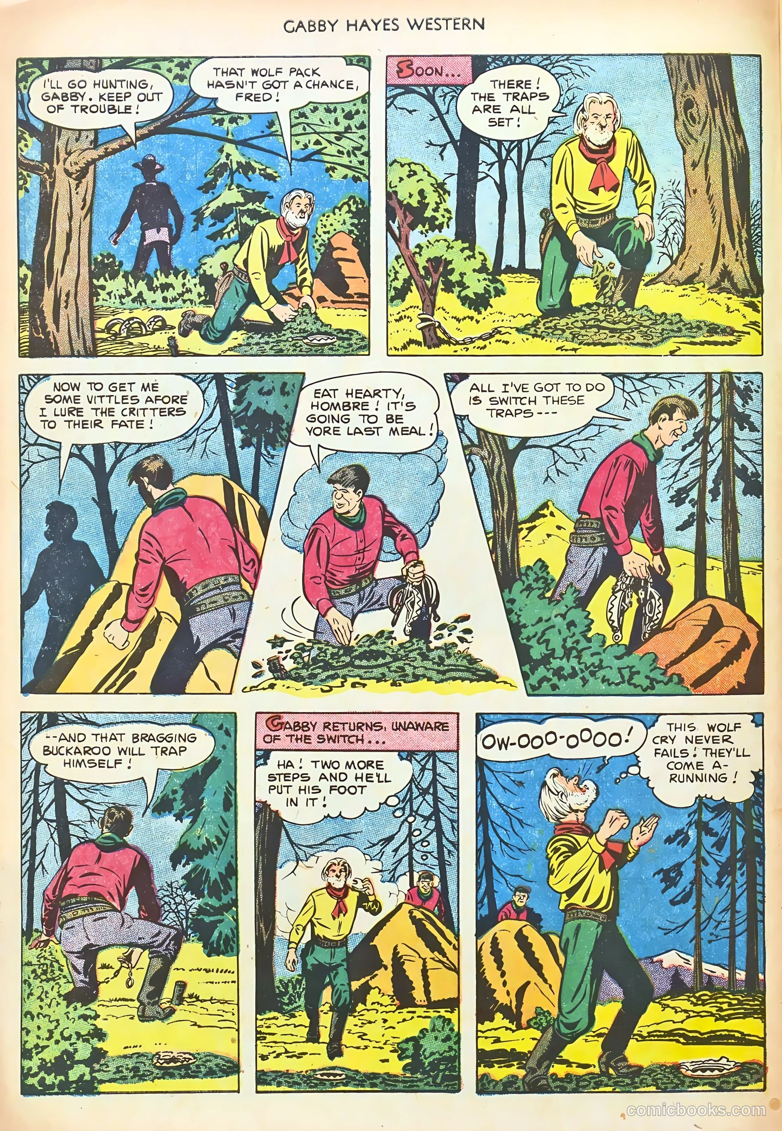 Gabby Hayes Western #37 — page 8 of 36