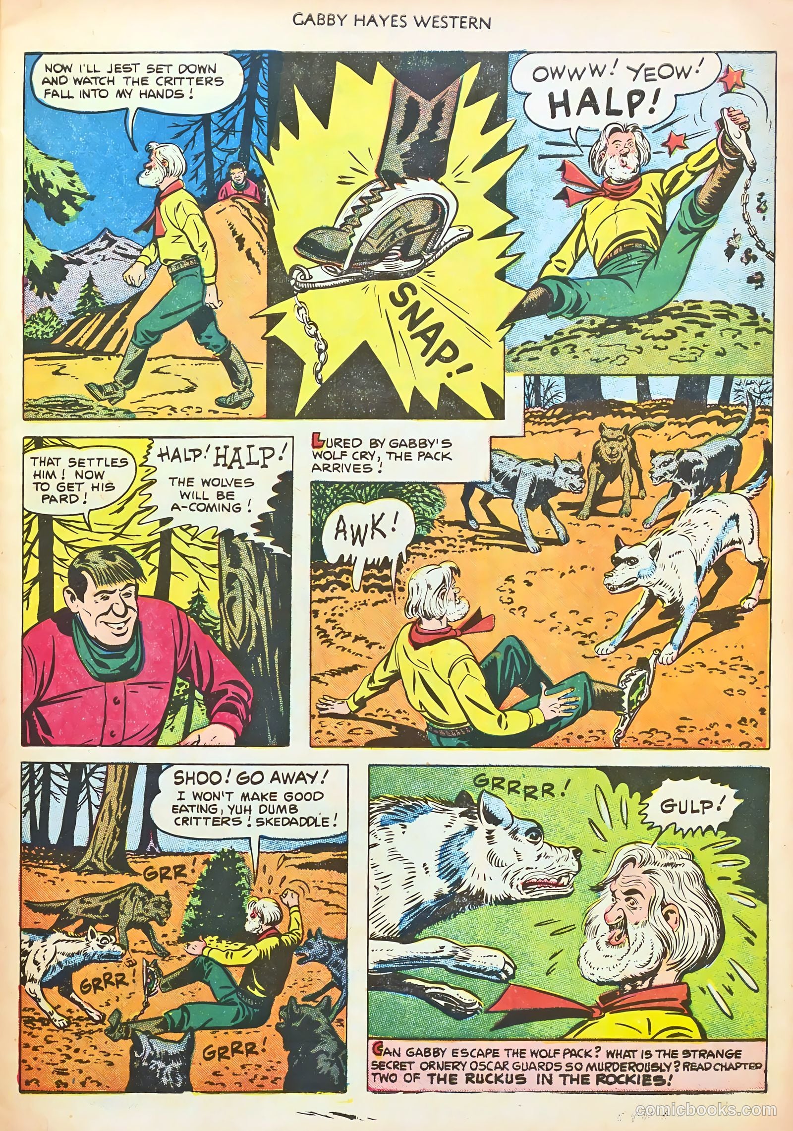 Gabby Hayes Western #37 — page 9 of 36