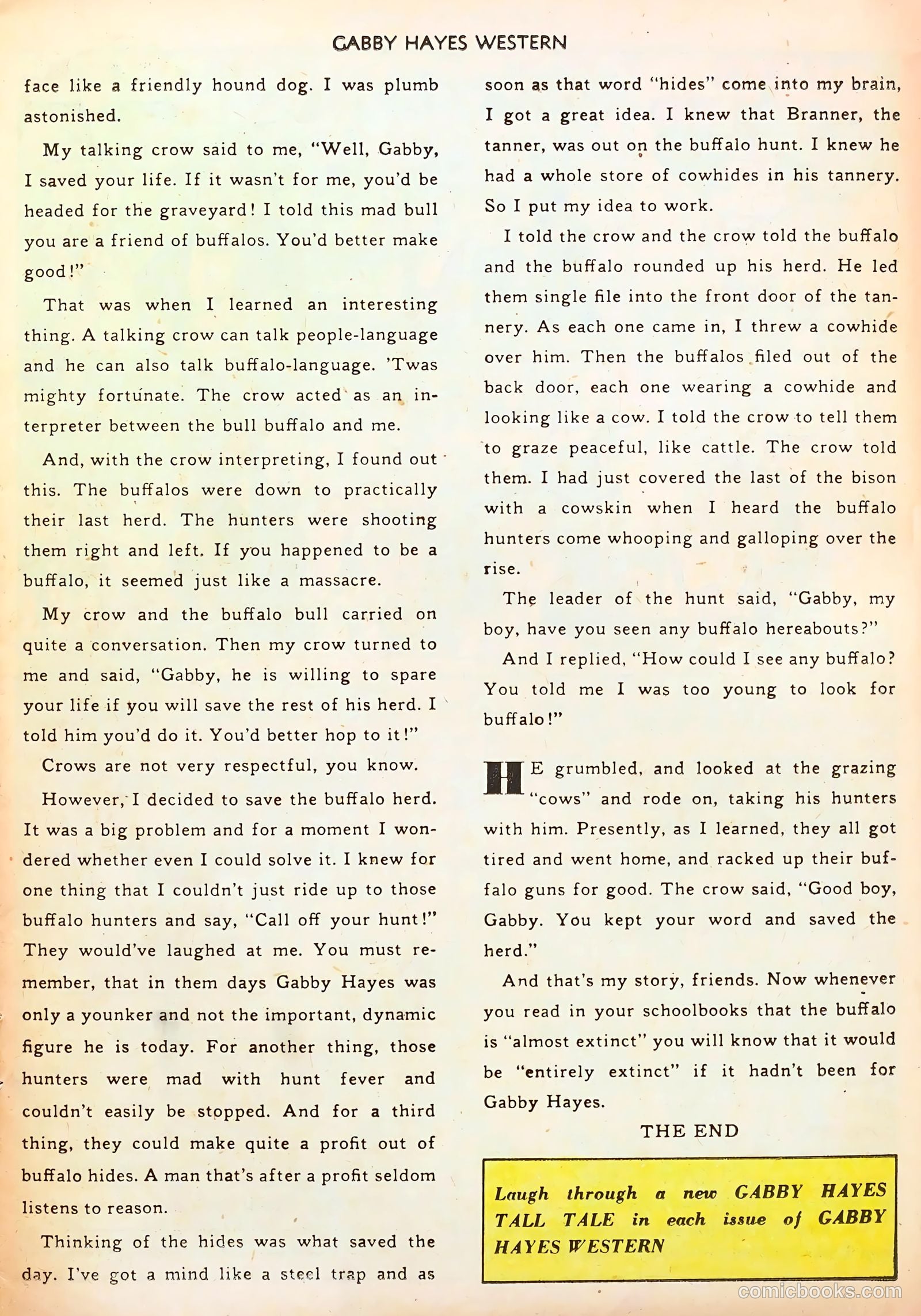 Gabby Hayes Western #37 — page 13 of 36